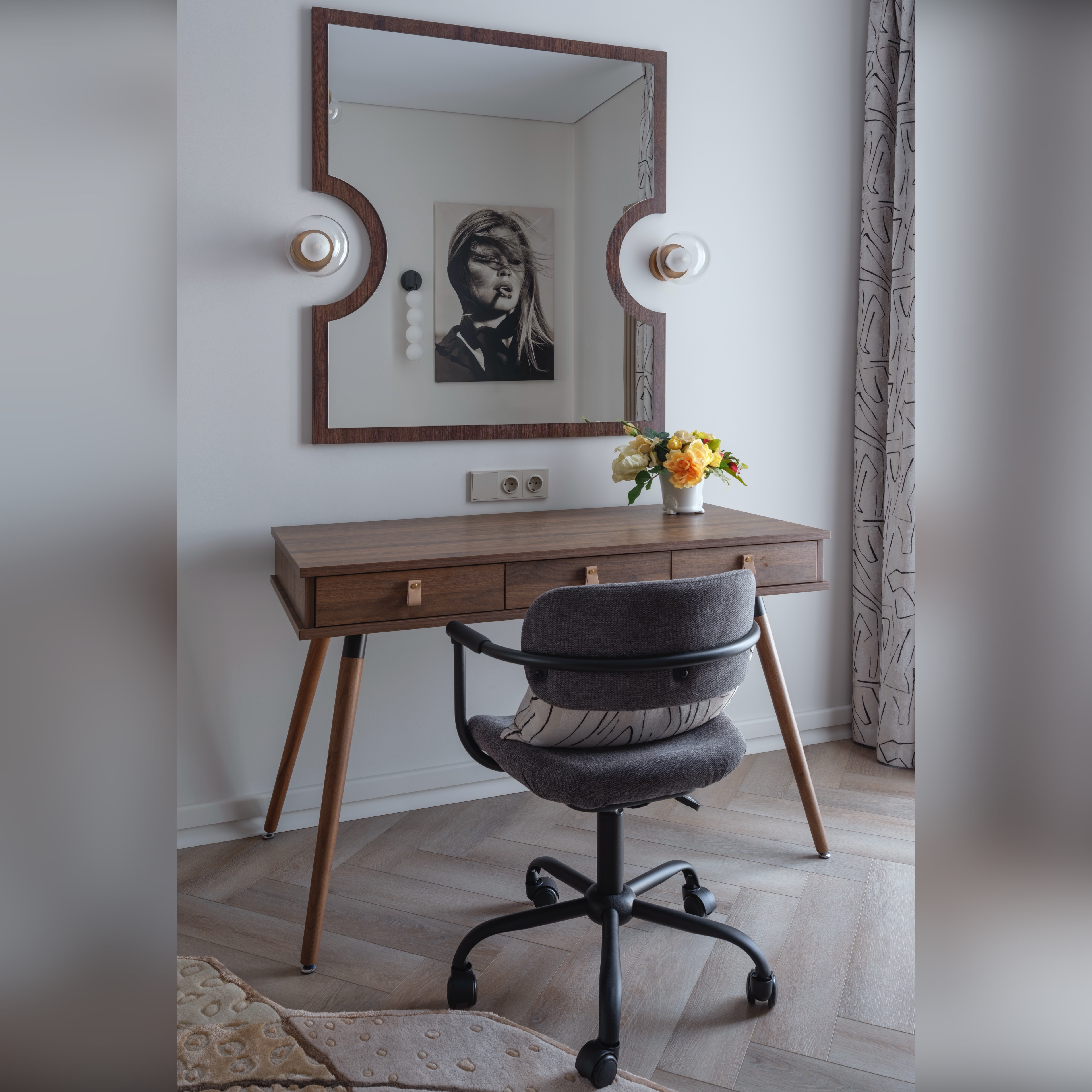 Интерьер в стиле мягкого минимализма «Архитектура тишины»