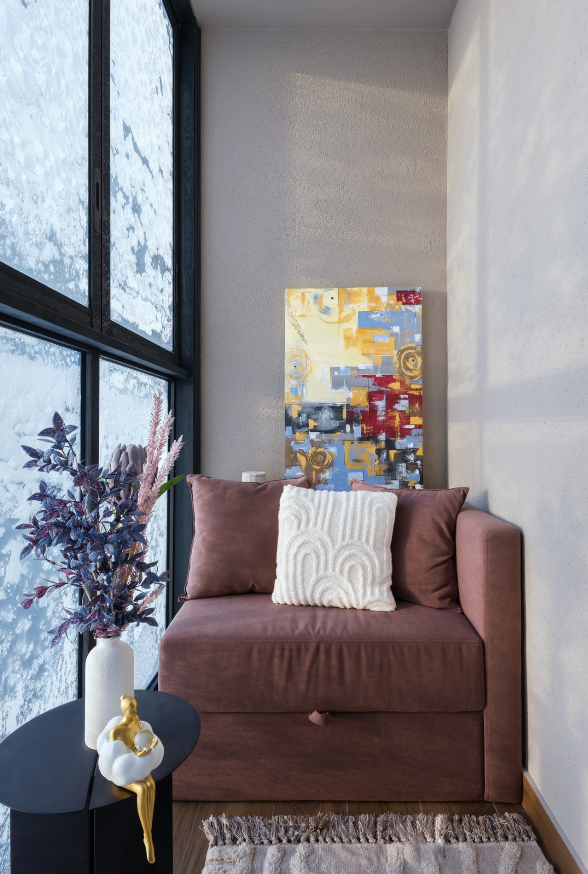 Интерьер в стиле мягкого минимализма «Архитектура тишины»