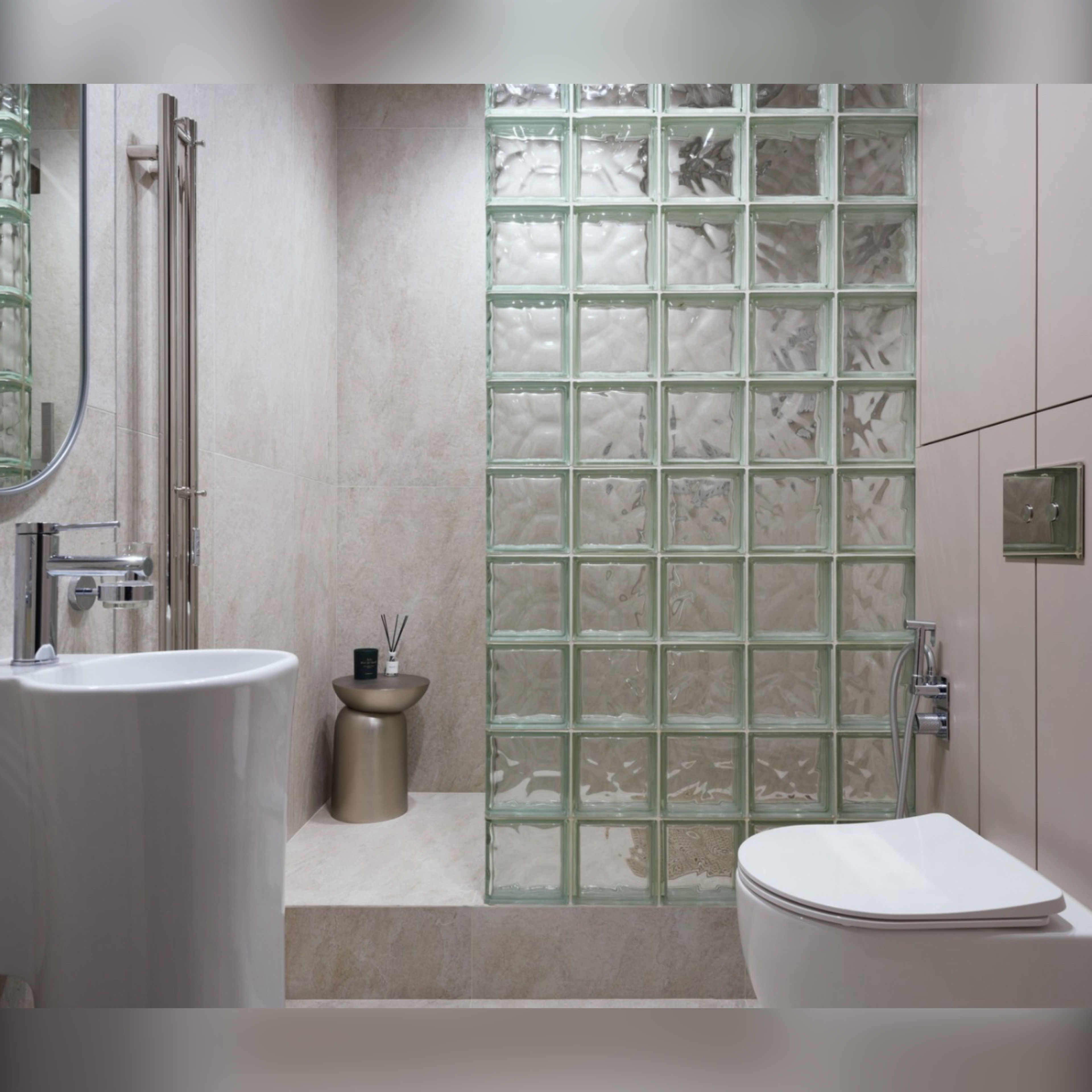 Интерьер в стиле мягкого минимализма «Архитектура тишины»