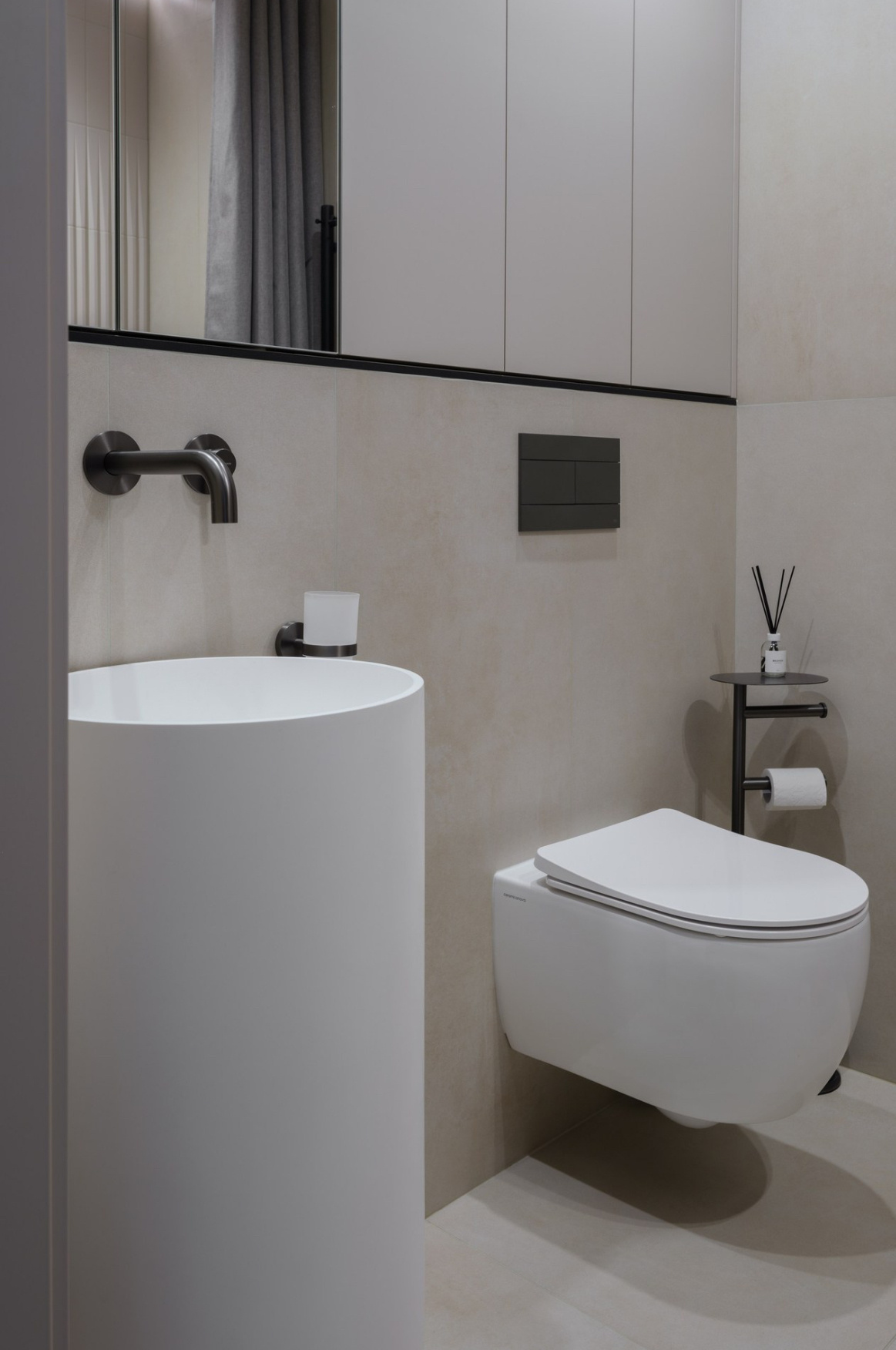 Интерьер в стиле мягкого минимализма «Архитектура тишины»