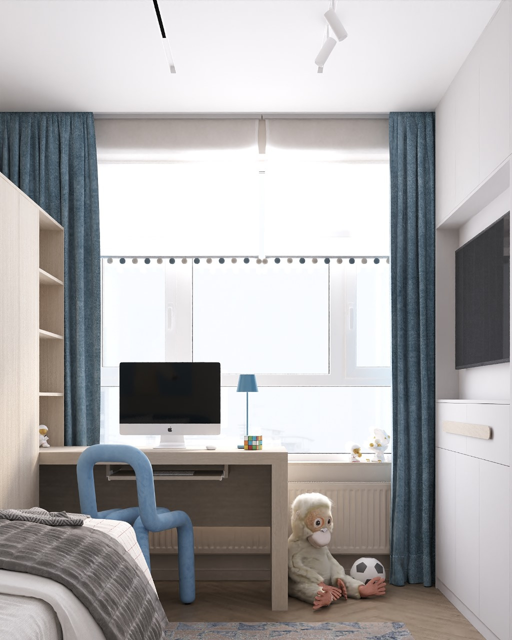 Интерьер в стиле мягкого минимализма «Архитектура тишины»