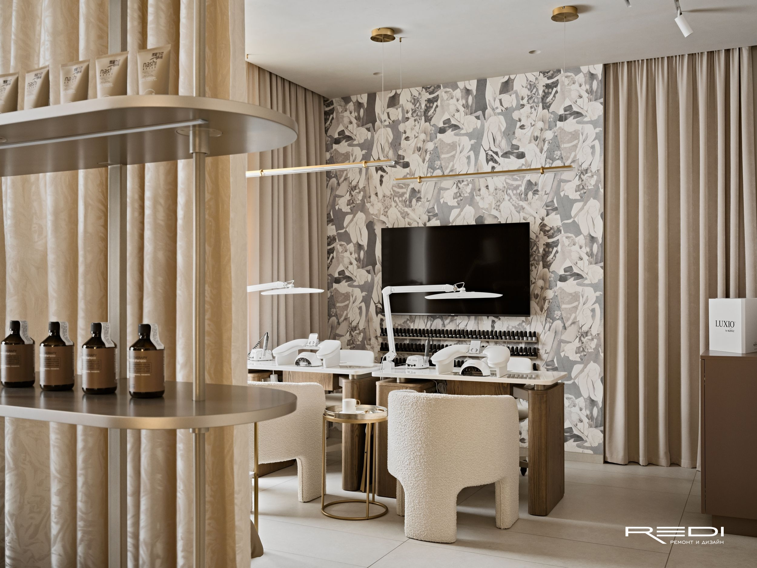 Реализация салона красоты SOLMEA