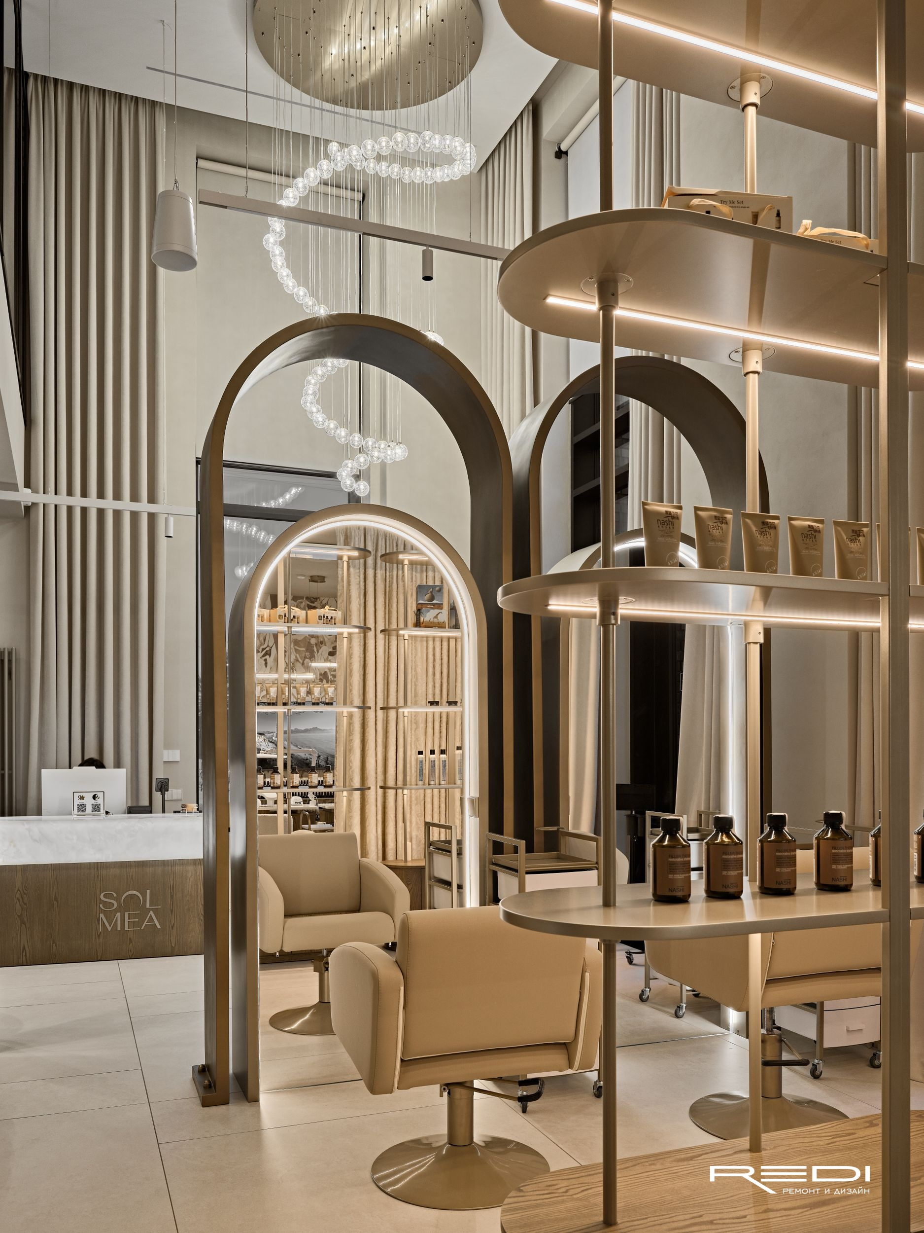 Реализация салона красоты SOLMEA