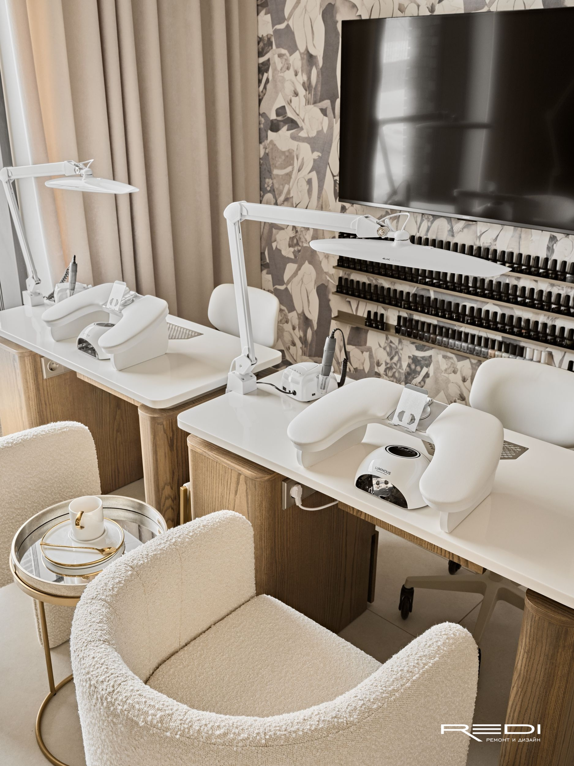 Реализация салона красоты SOLMEA