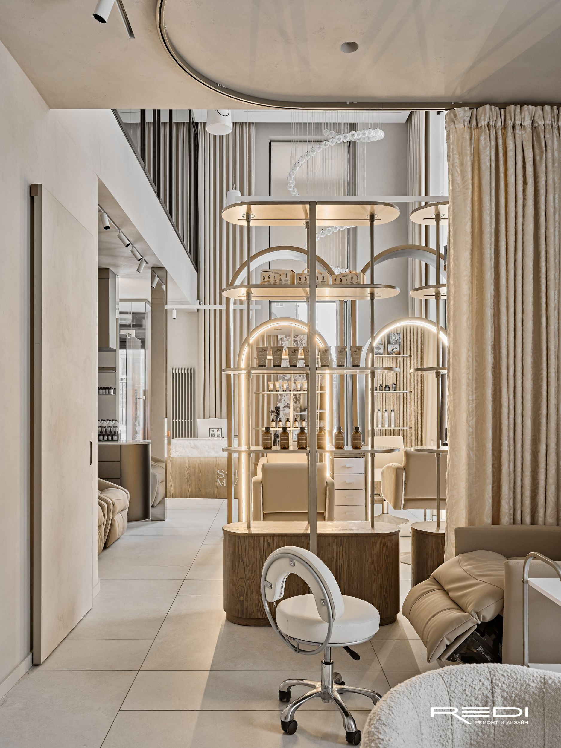 Реализация салона красоты SOLMEA