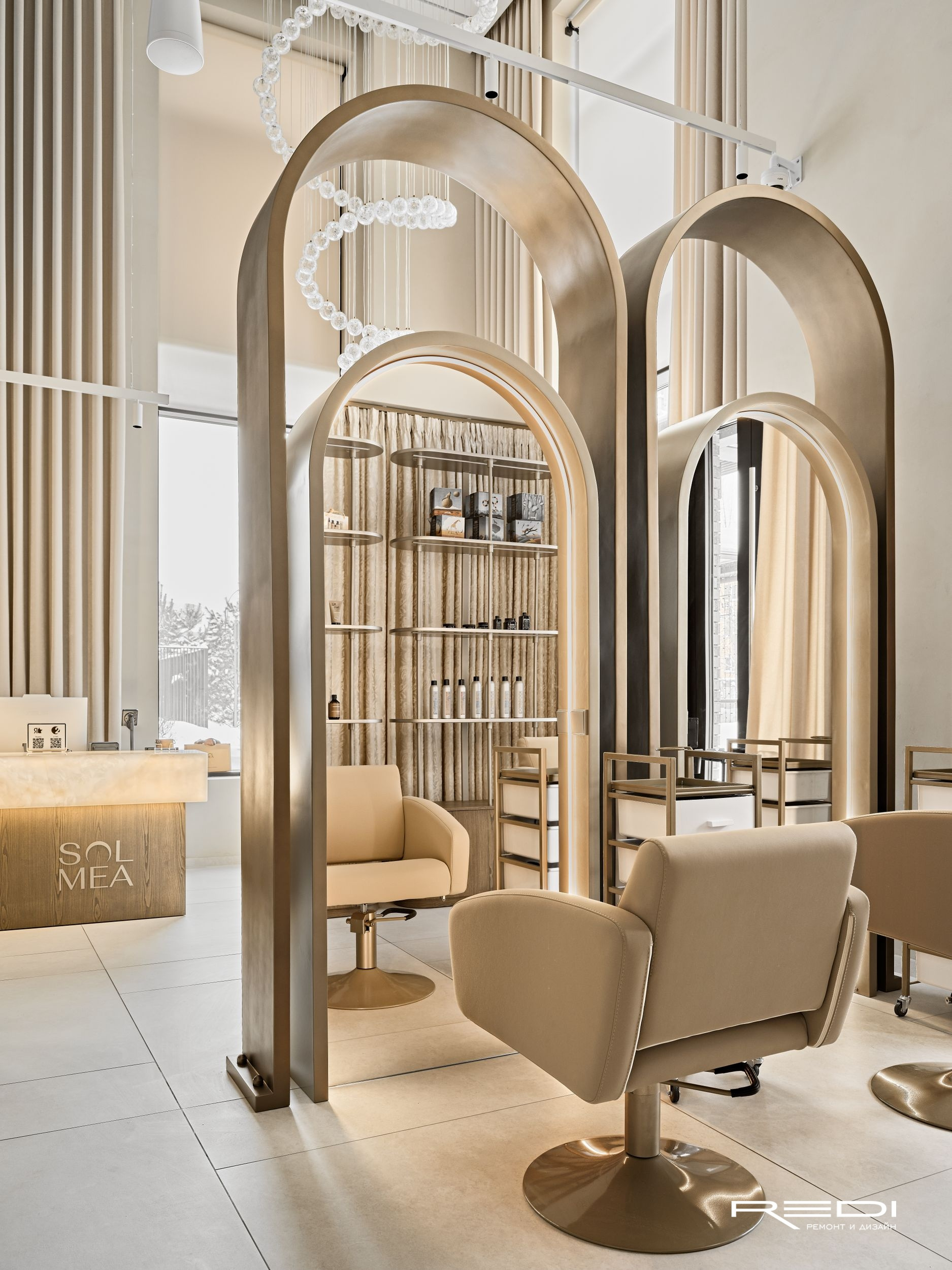 Реализация салона красоты SOLMEA