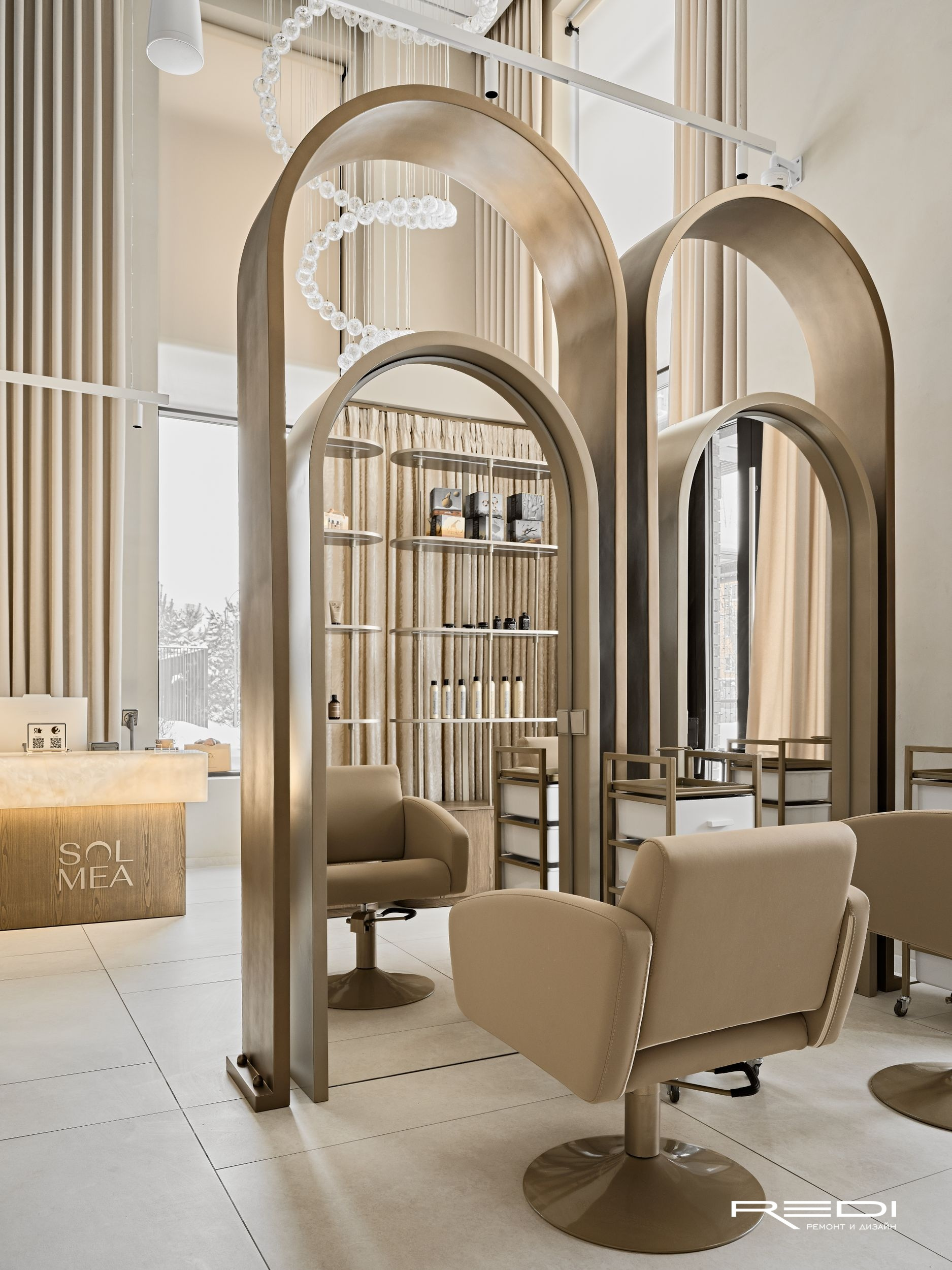 Реализация салона красоты SOLMEA