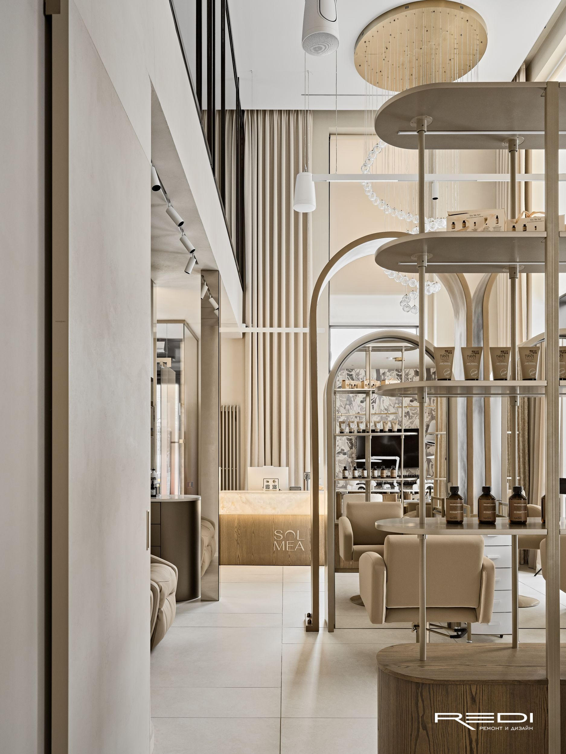 Реализация салона красоты SOLMEA