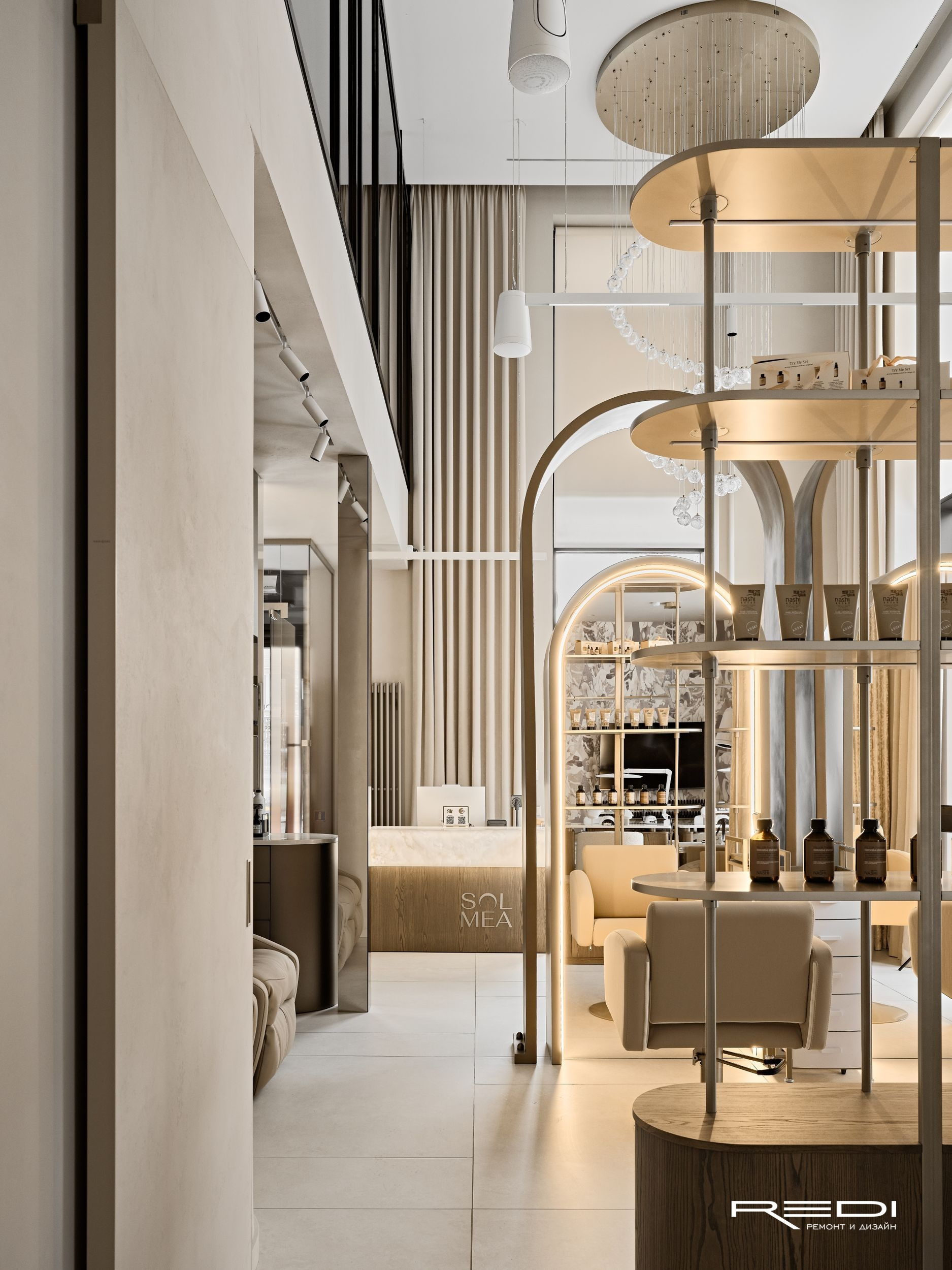 Реализация салона красоты SOLMEA