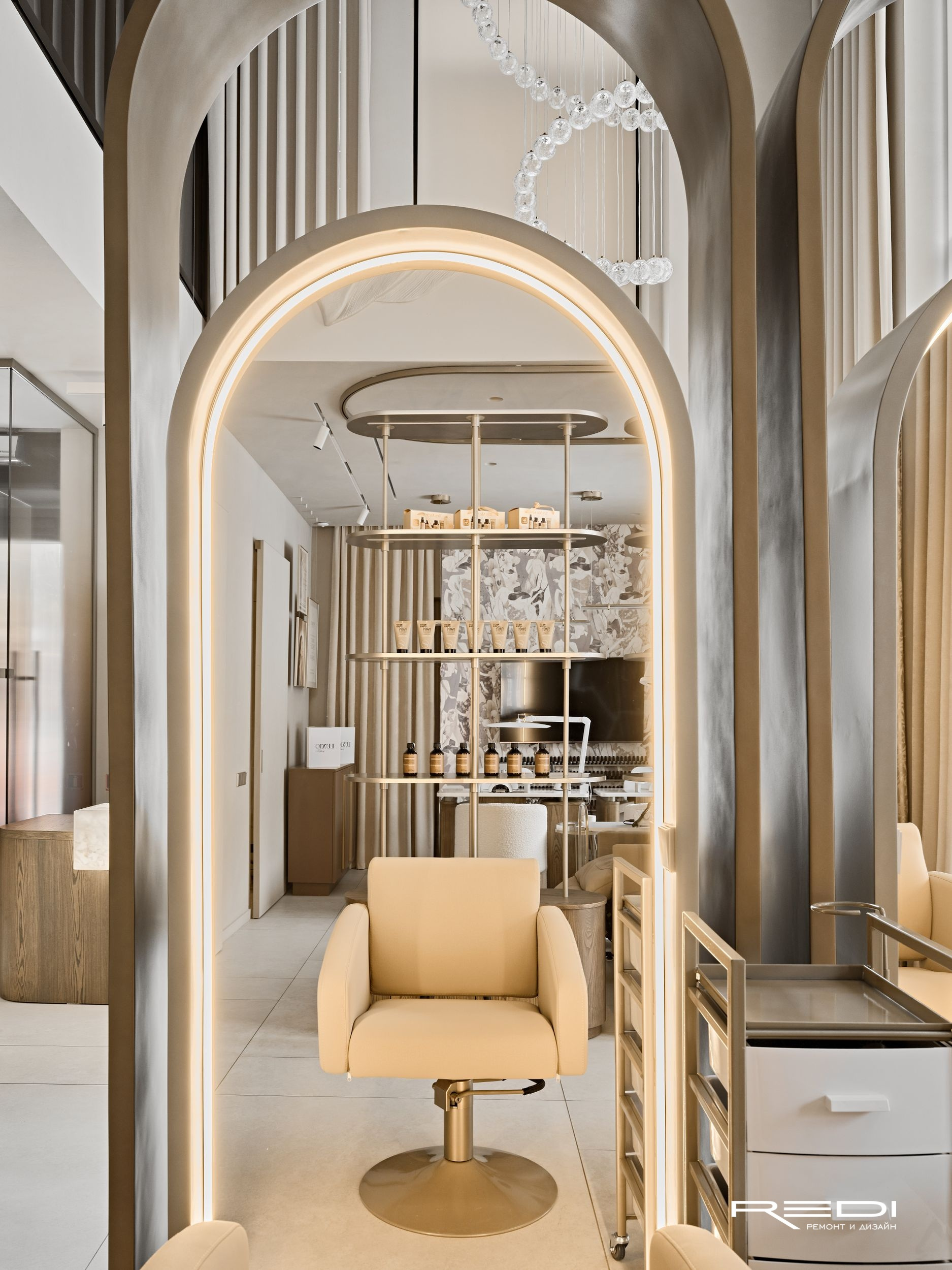Реализация салона красоты SOLMEA
