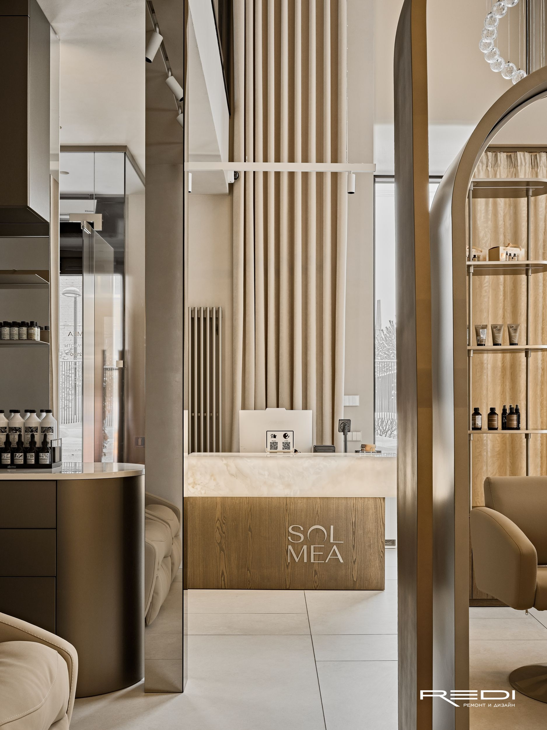 Реализация салона красоты SOLMEA