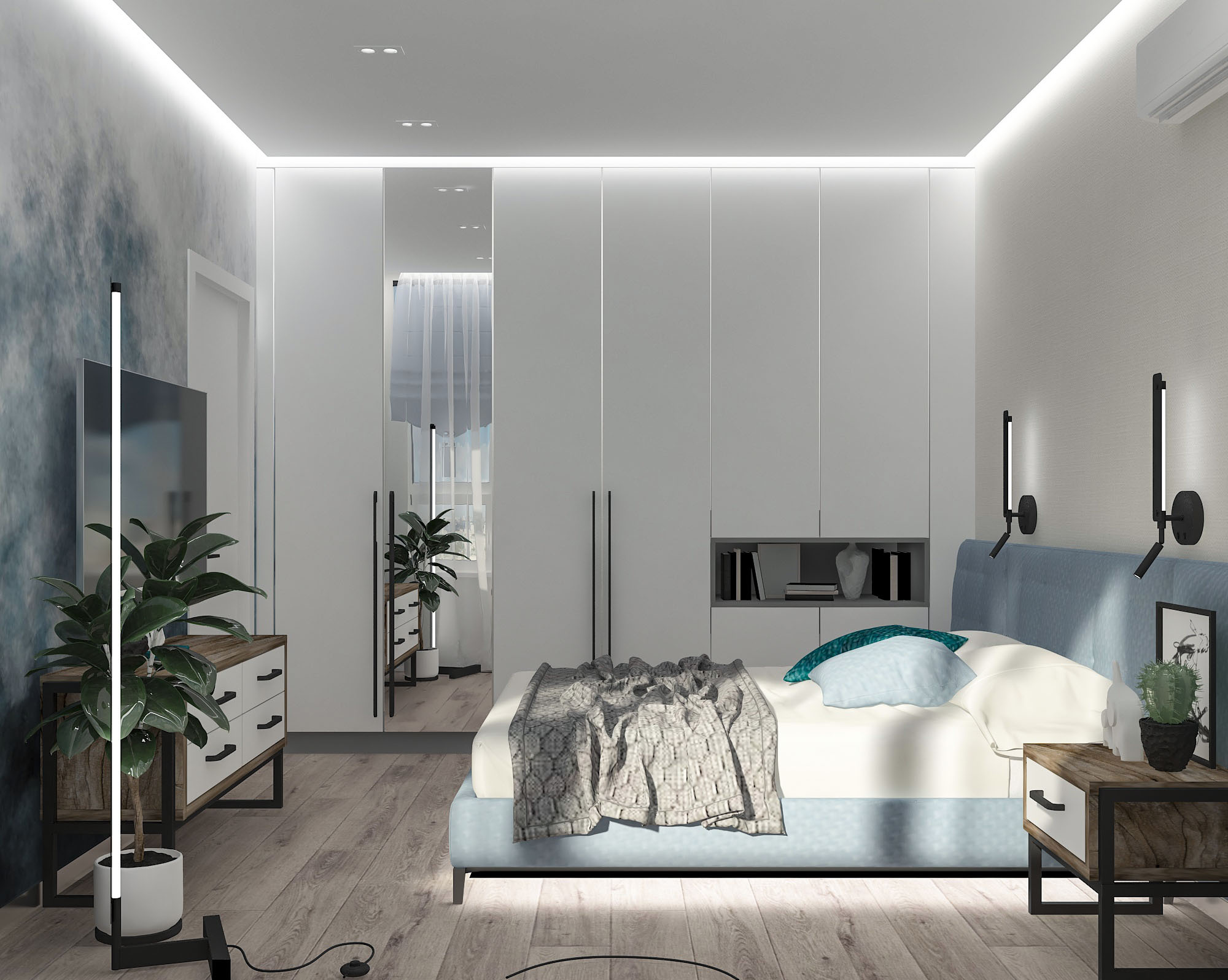 Однокомнатная квартира Loft