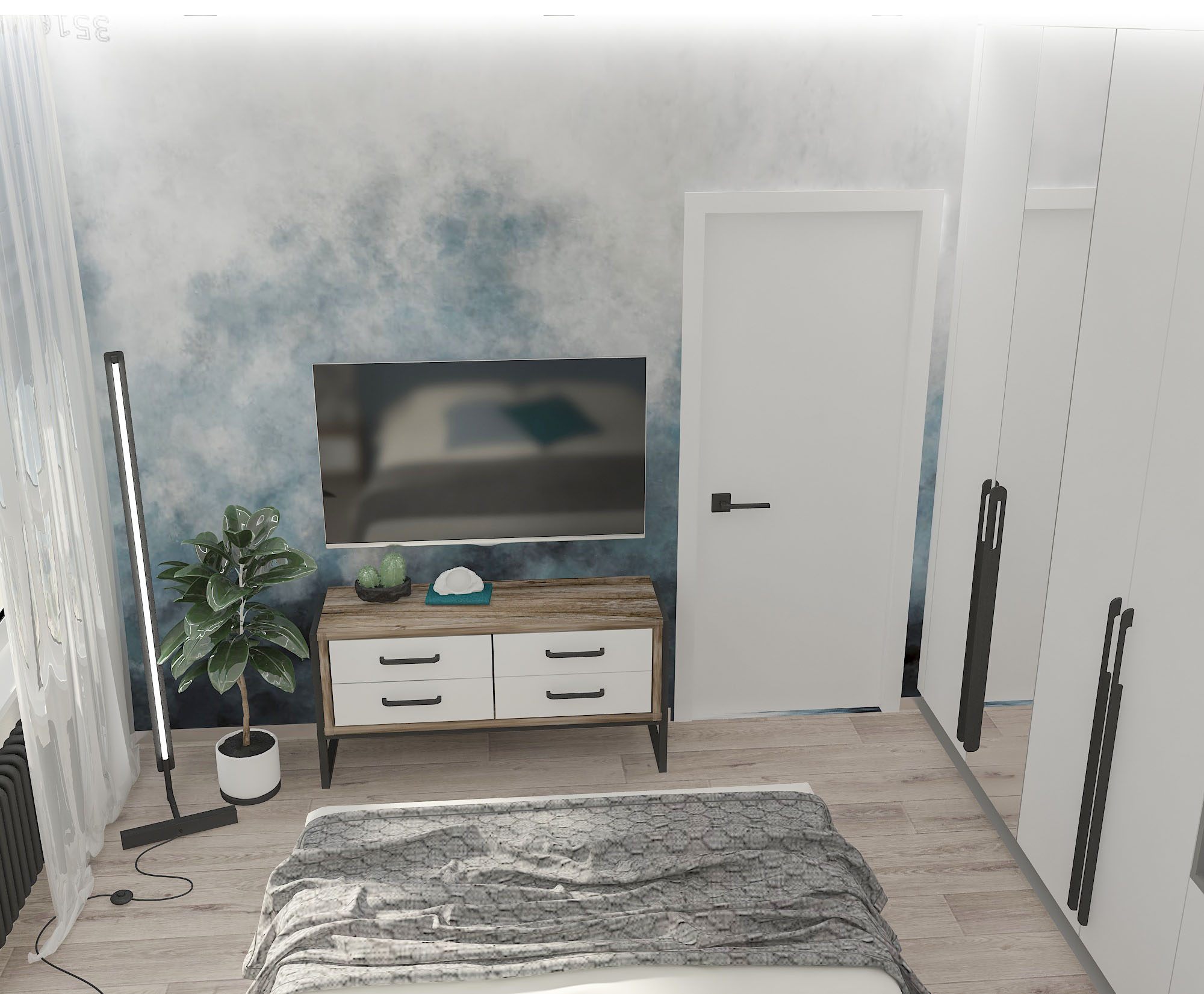 Однокомнатная квартира Loft