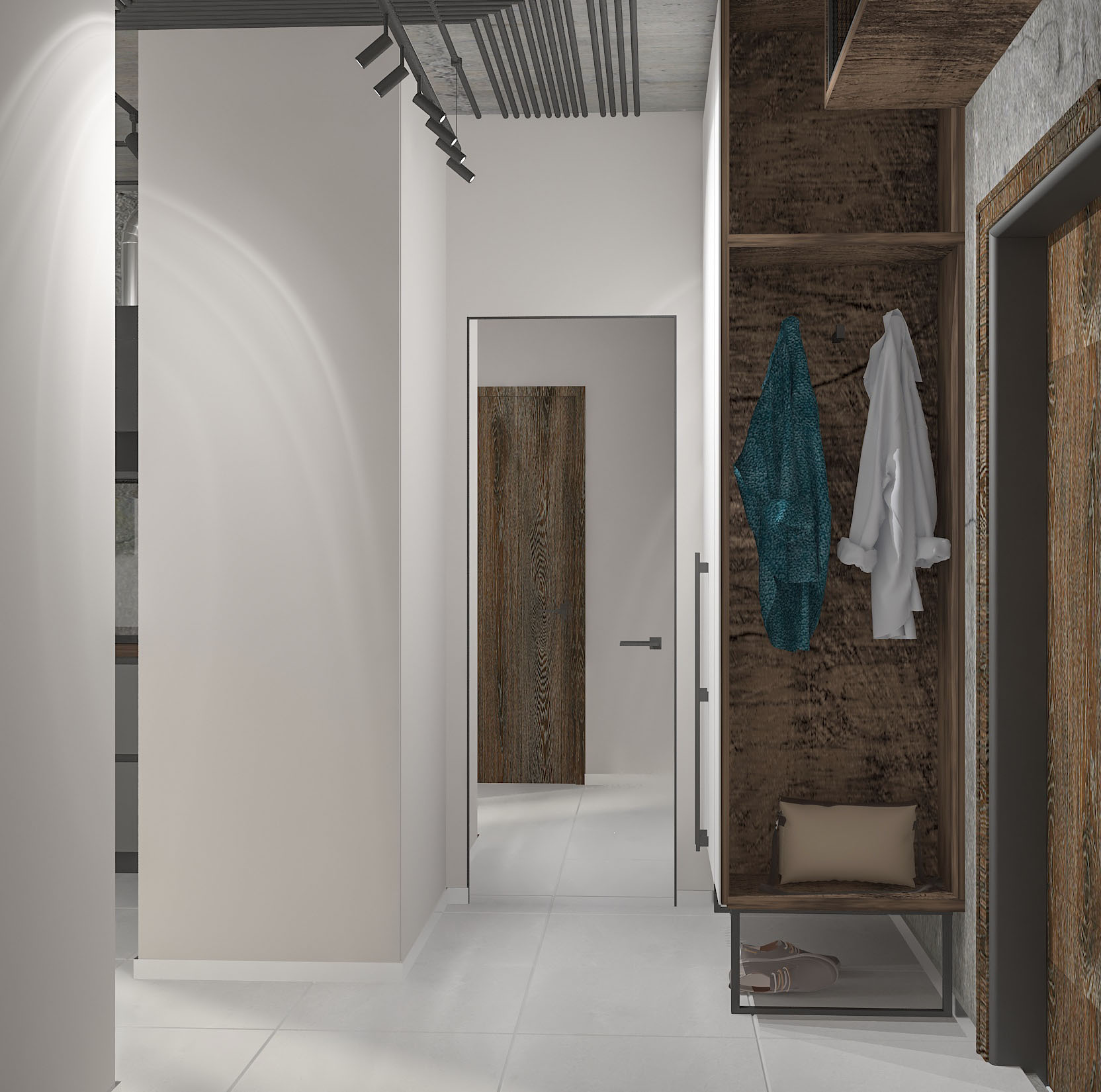 Однокомнатная квартира Loft