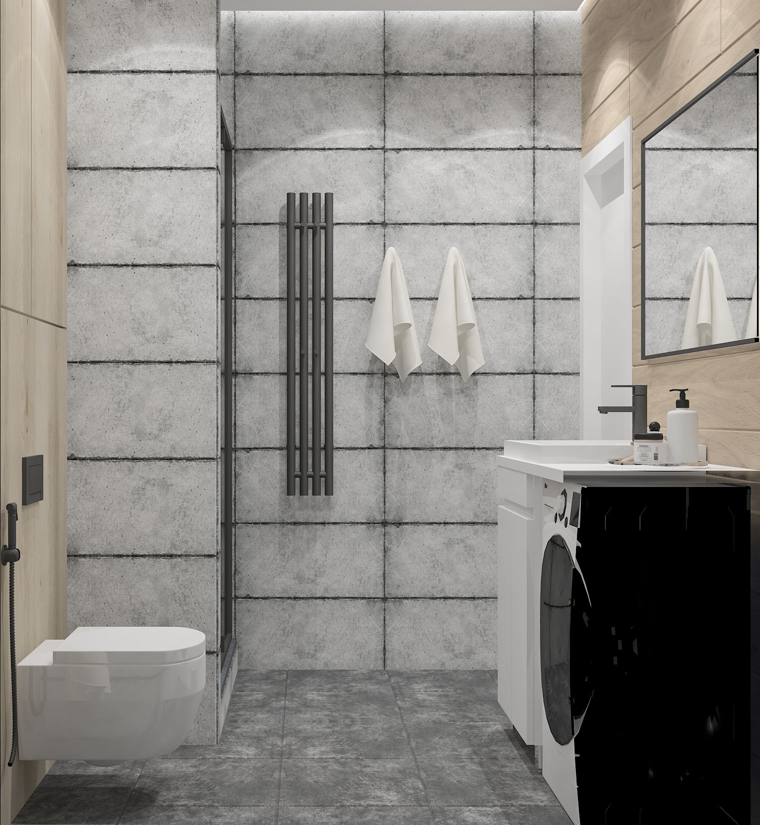 Однокомнатная квартира Loft