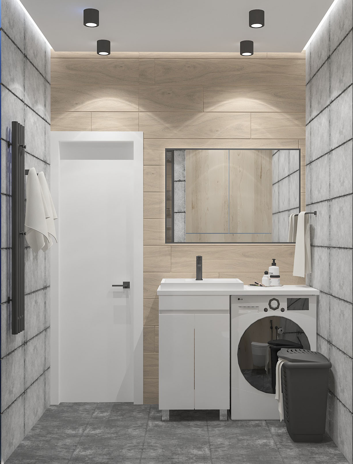 Однокомнатная квартира Loft