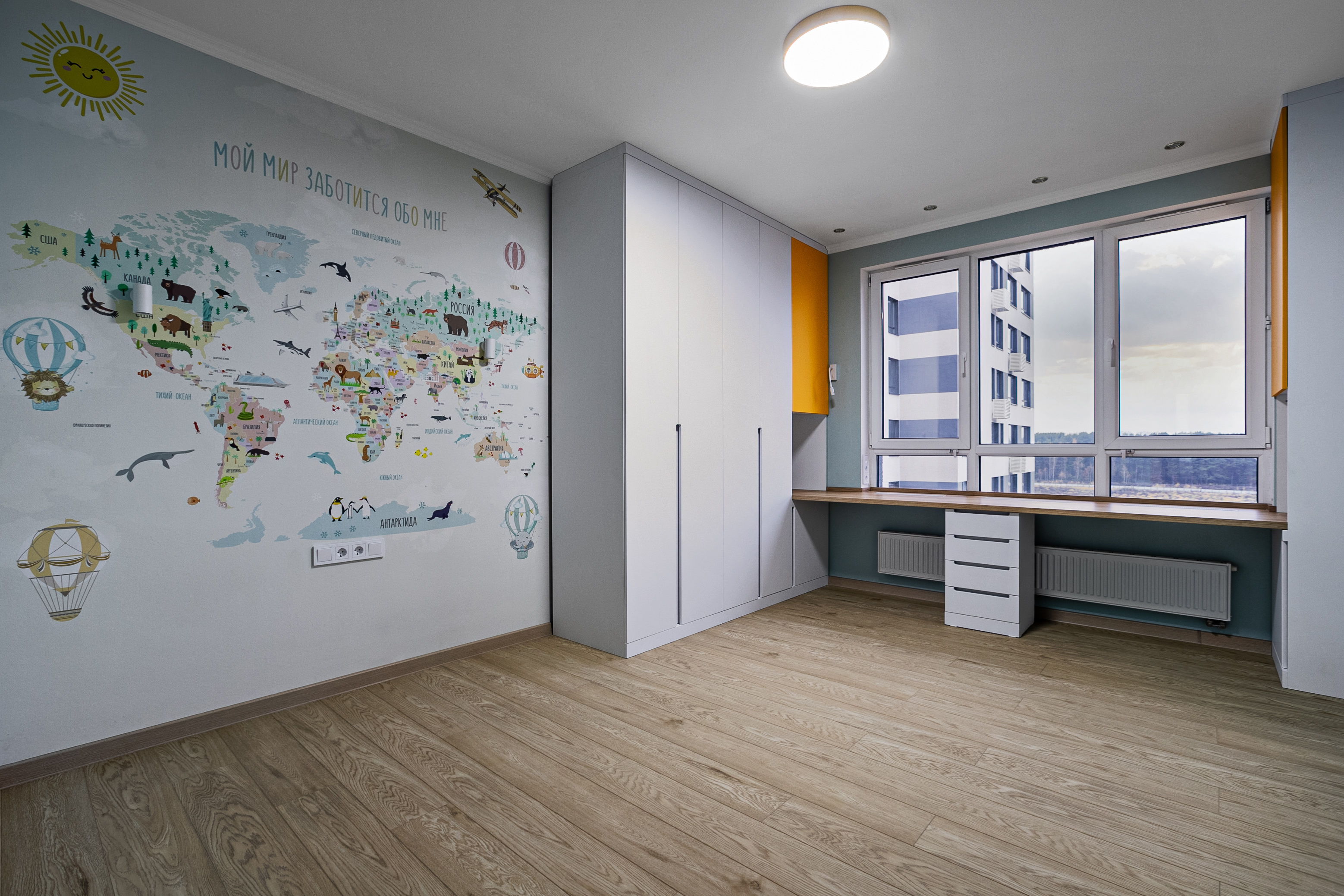 Капитальный ремонт 3х-комнатной квартиры, 98 м2