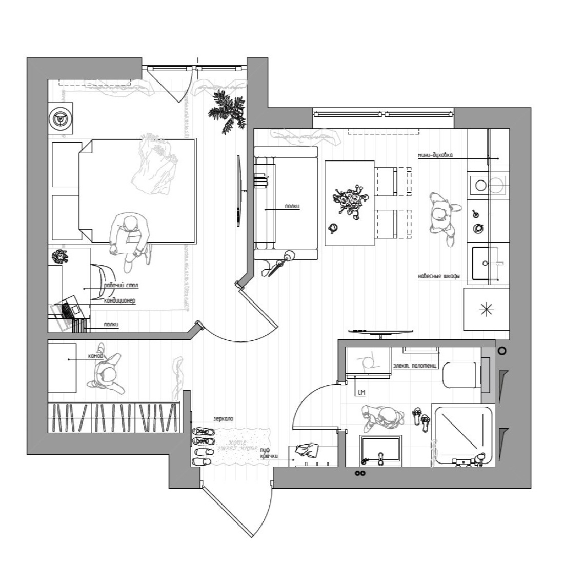 Квартира под сдачу в ЖК Прокшино