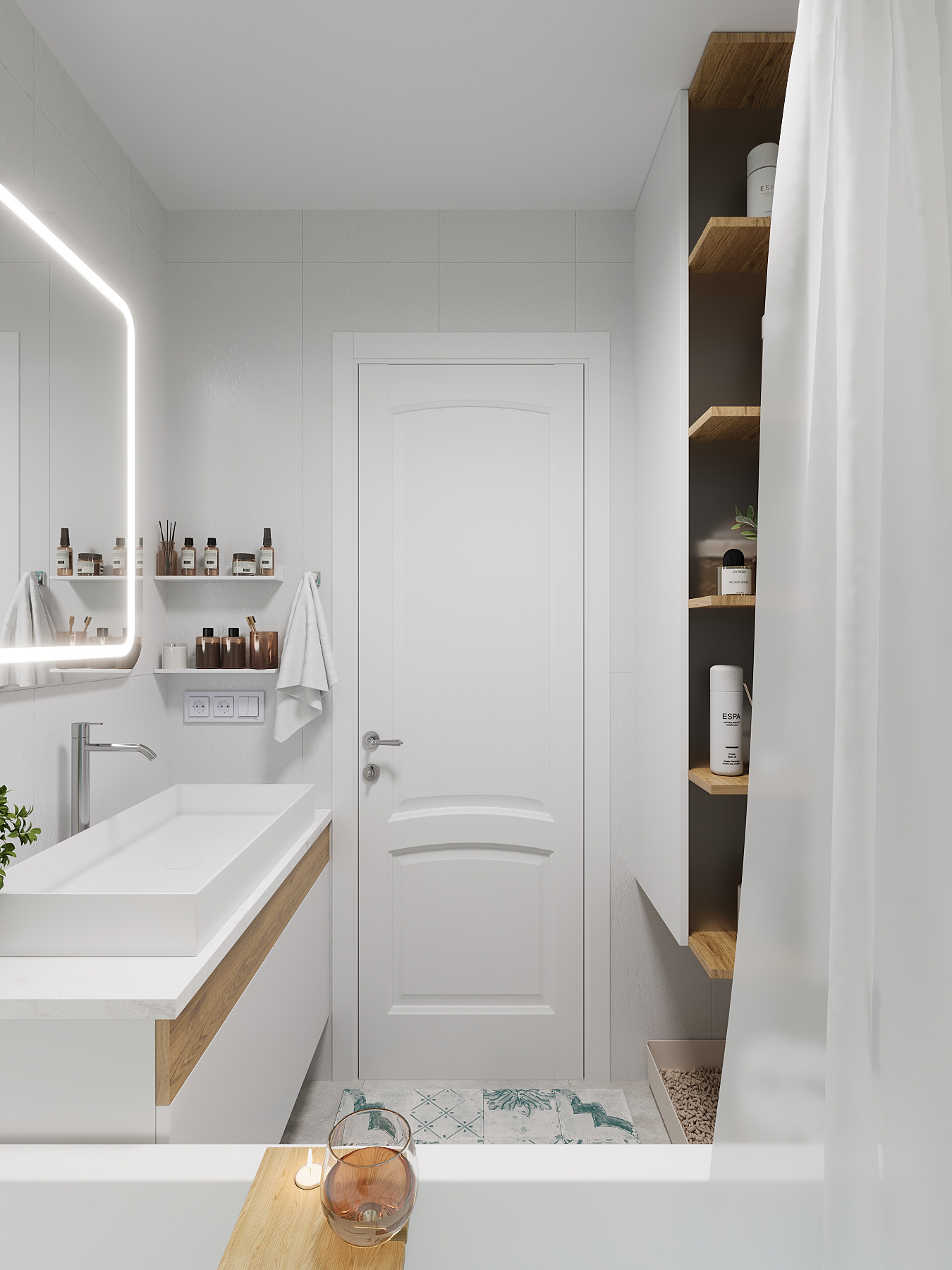 Дизайн отдельных помещений в квартире для молодой семьи