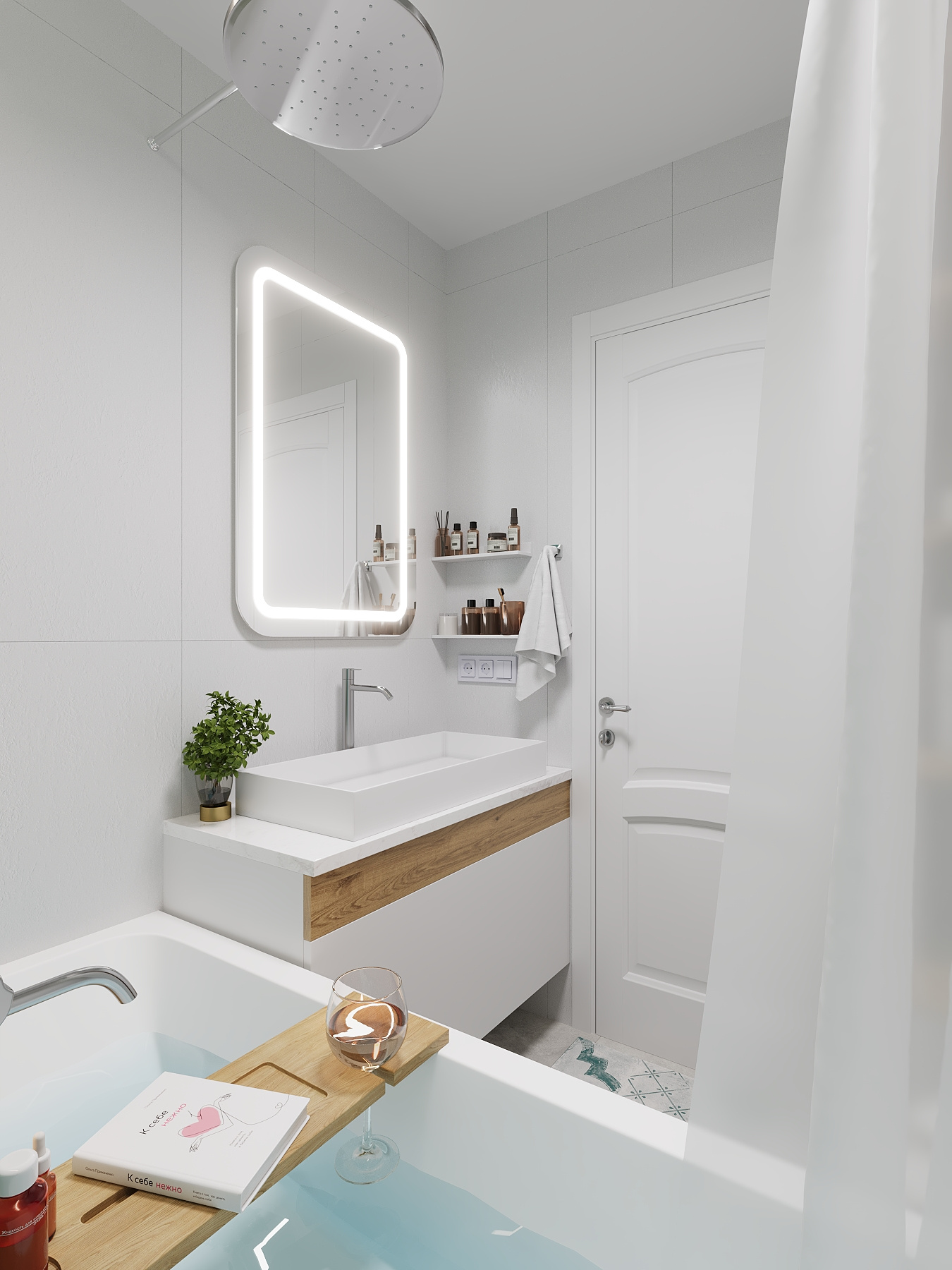 Дизайн отдельных помещений в квартире для молодой семьи