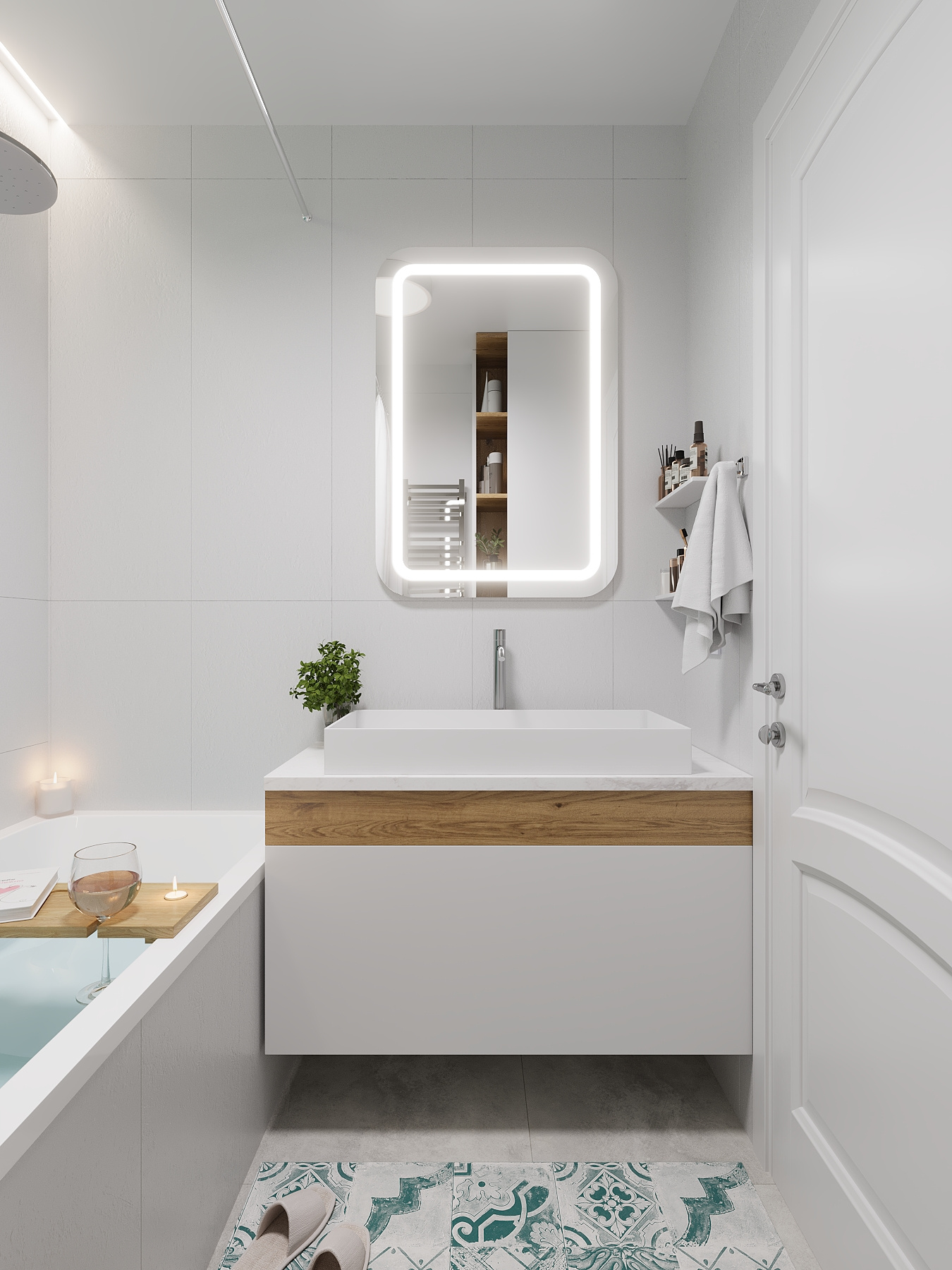 Дизайн отдельных помещений в квартире для молодой семьи