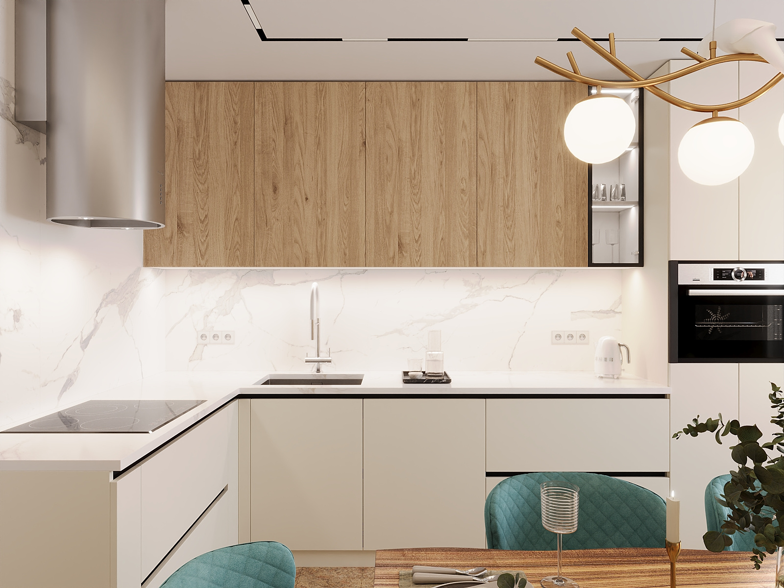 Дизайн отдельных помещений в квартире для молодой семьи