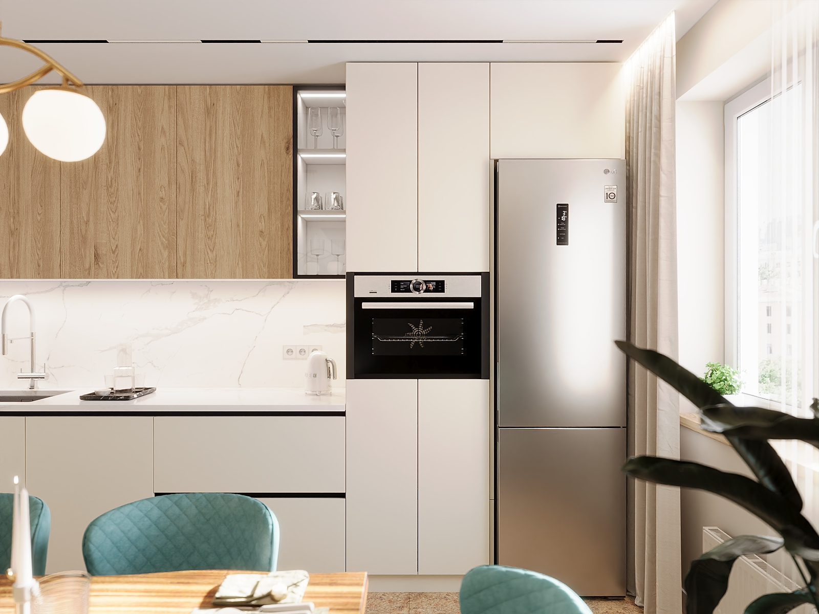 Дизайн отдельных помещений в квартире для молодой семьи