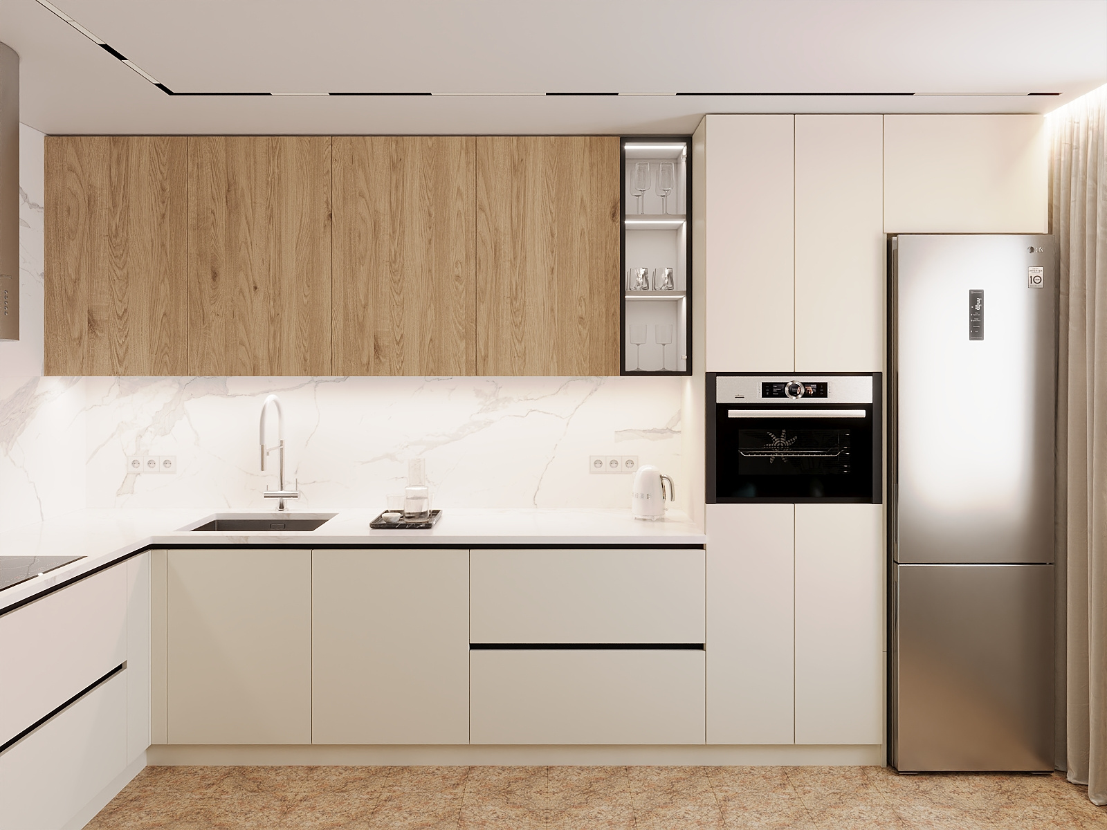 Дизайн отдельных помещений в квартире для молодой семьи