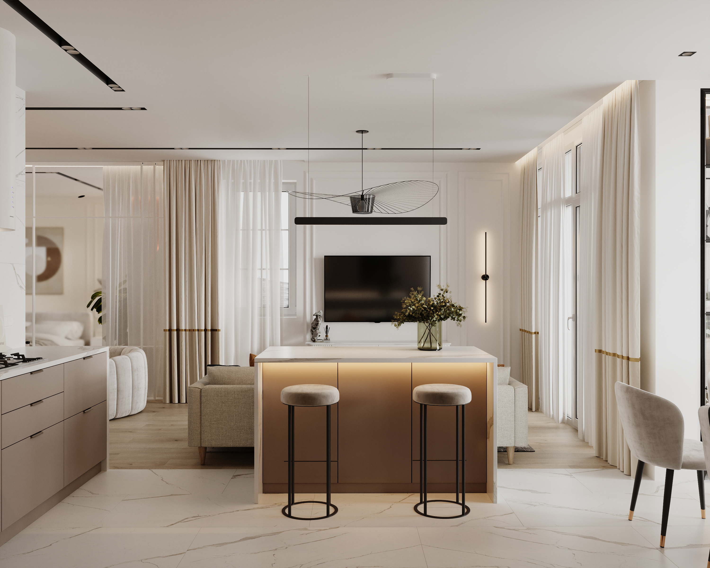 Квартира на ул. Чернышевского, "Амалиенау Хаус"