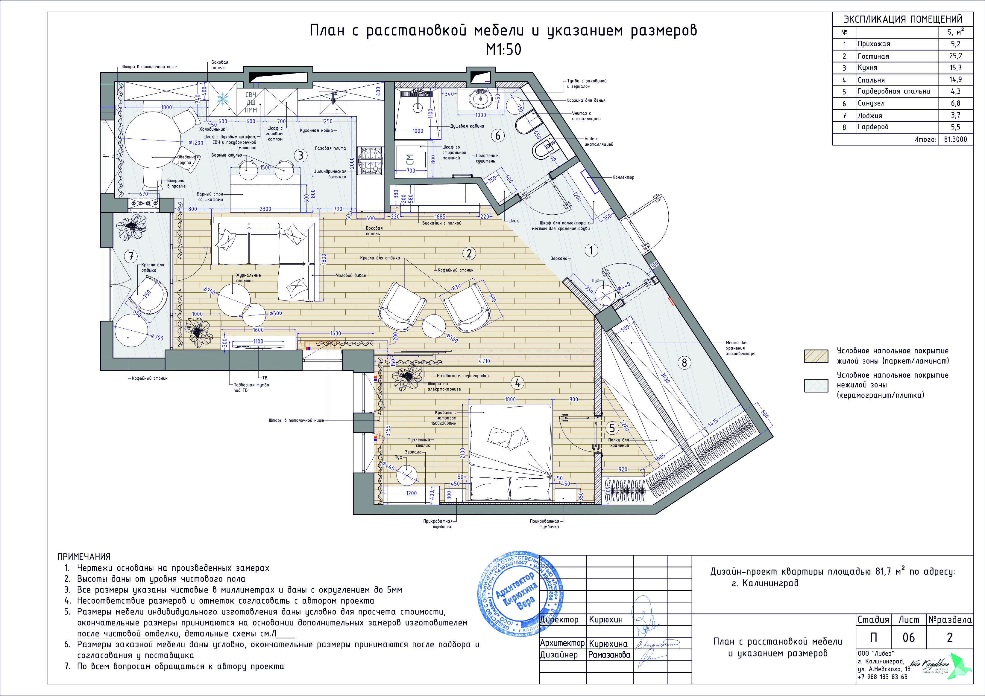 Квартира на ул. Чернышевского, "Амалиенау Хаус"
