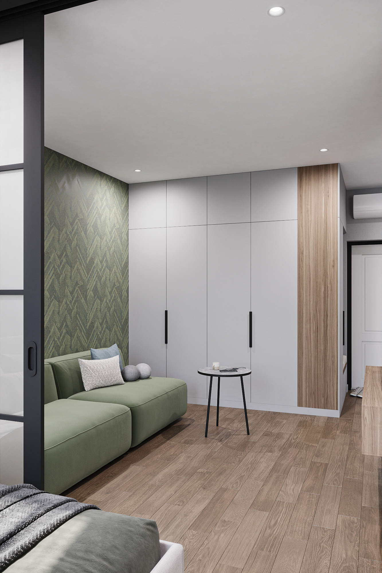 Квартира - студия для холостяка ЖК Акварель