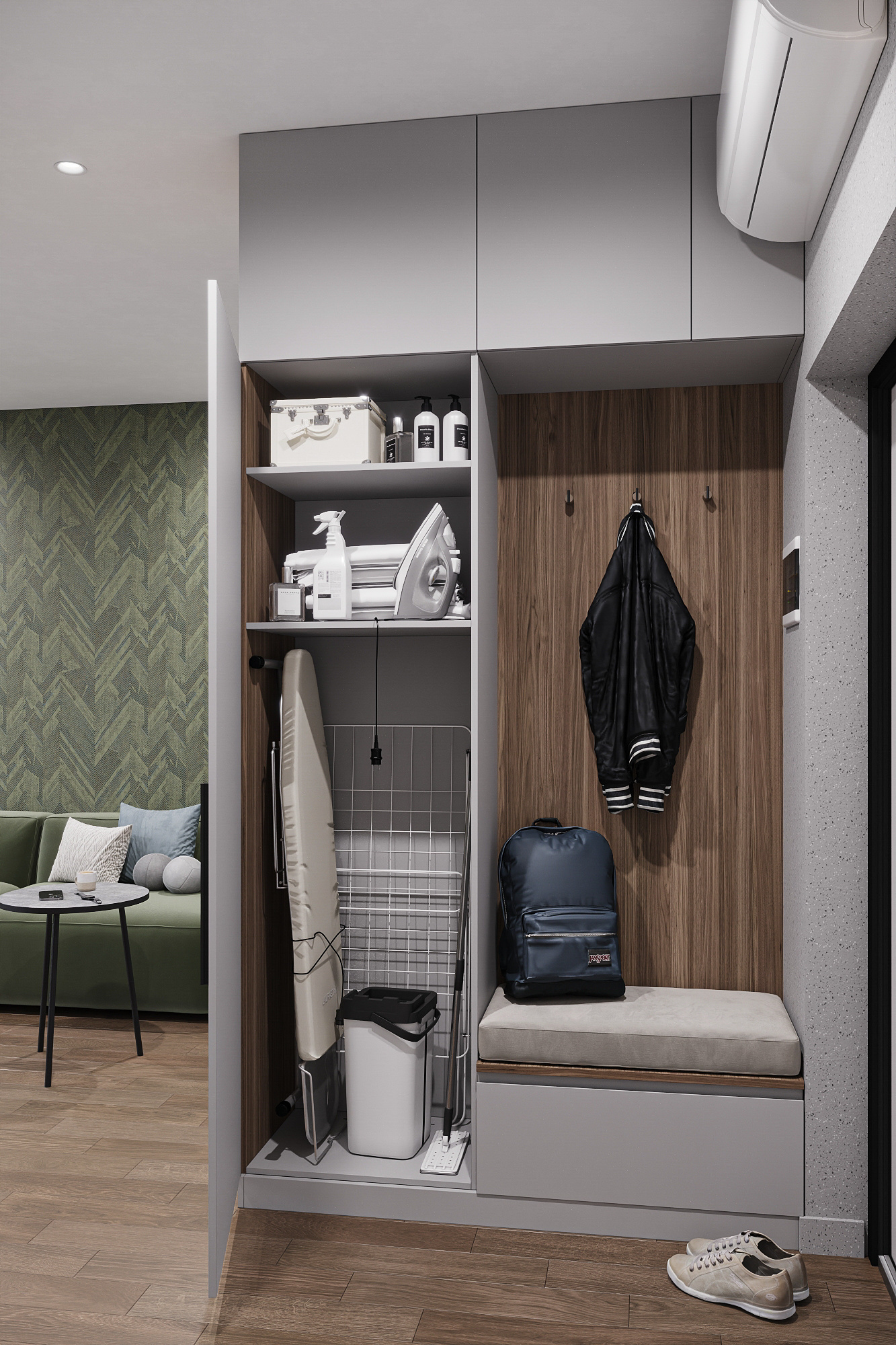 Квартира - студия для холостяка ЖК Акварель