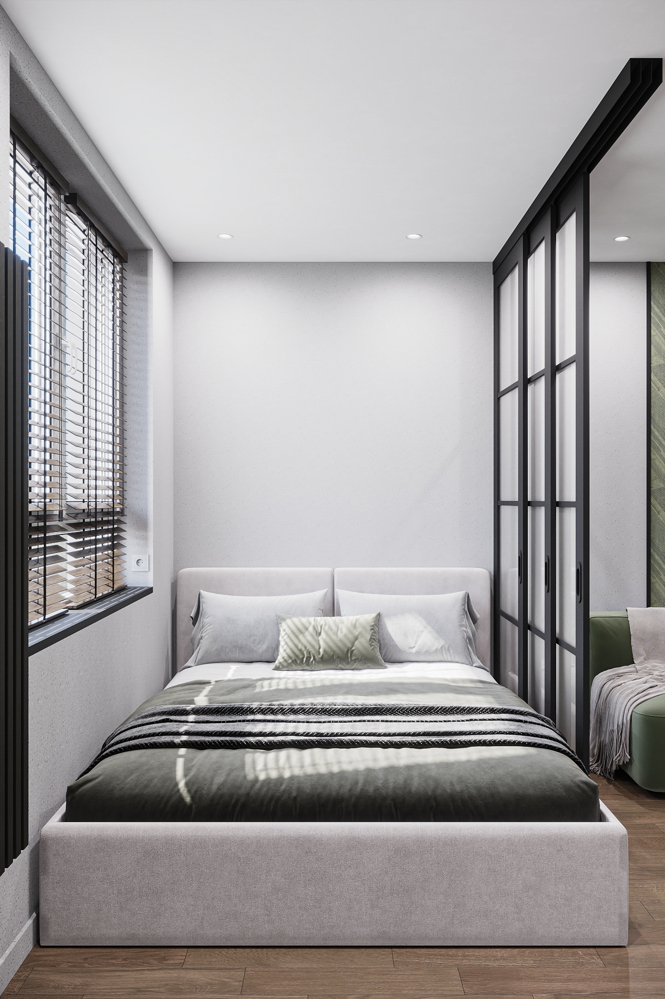 Квартира - студия для холостяка ЖК Акварель