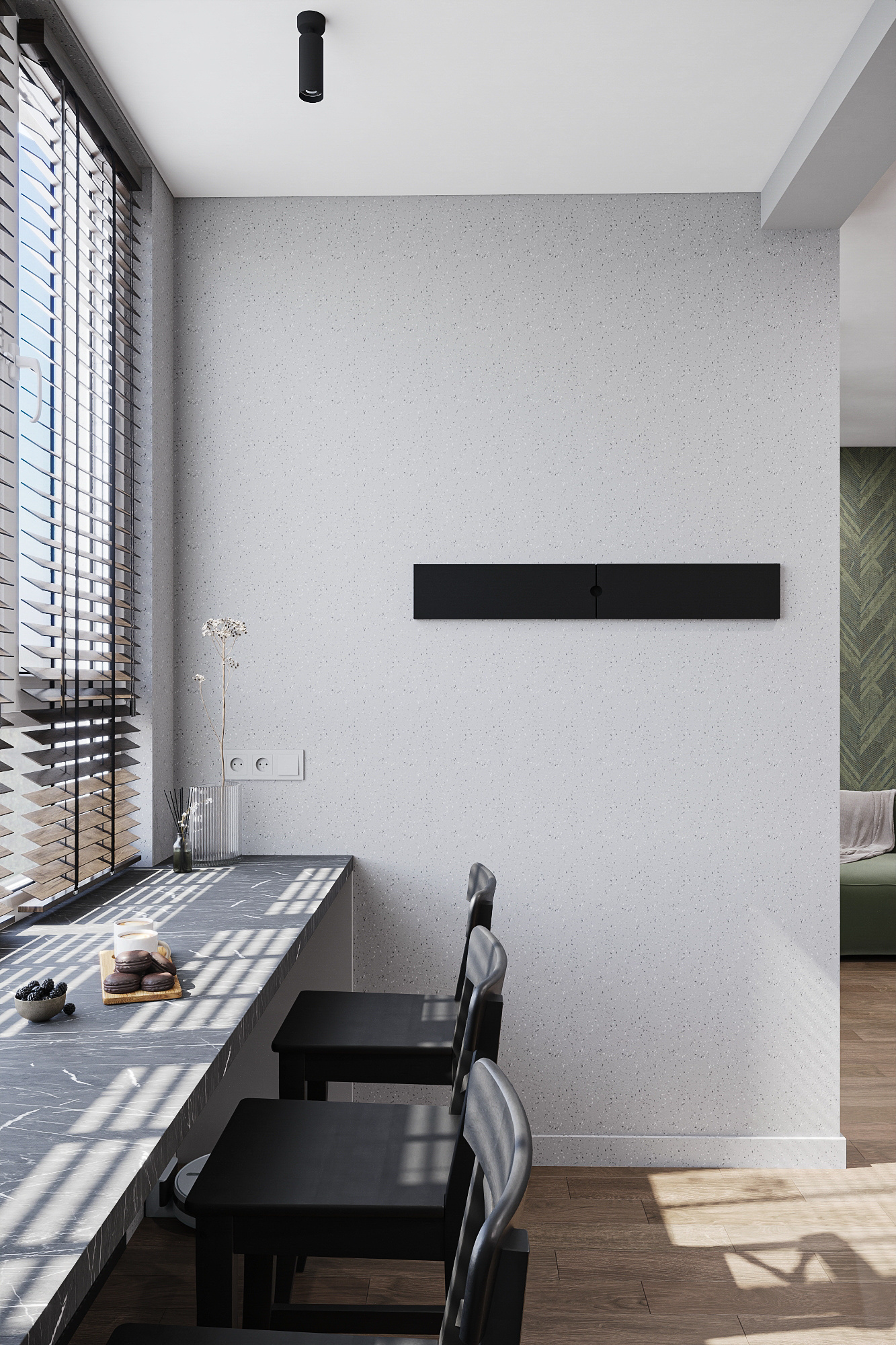 Квартира - студия для холостяка ЖК Акварель