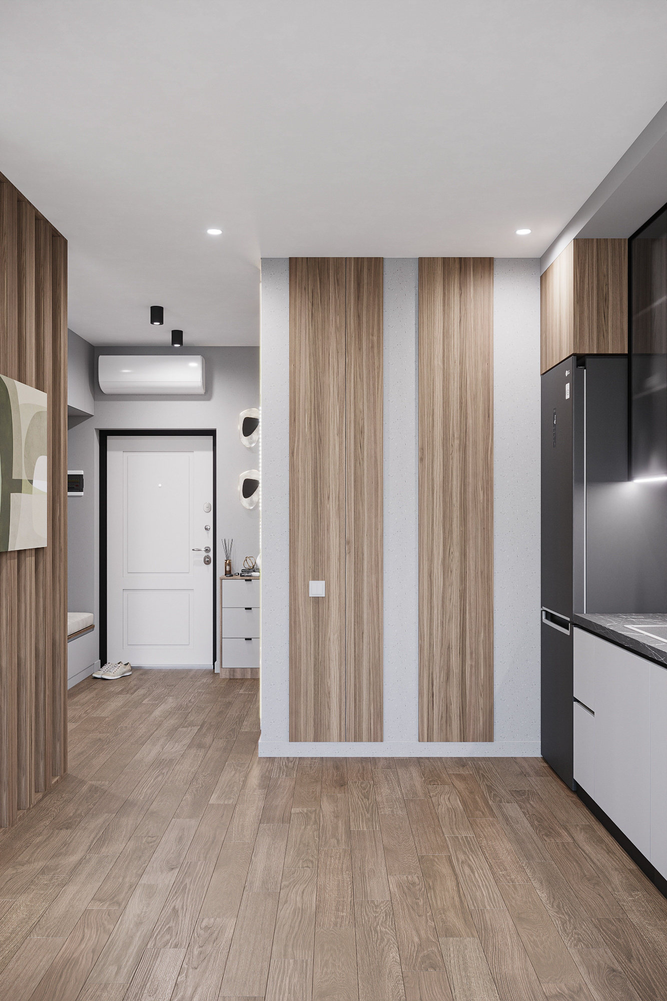 Квартира - студия для холостяка ЖК Акварель