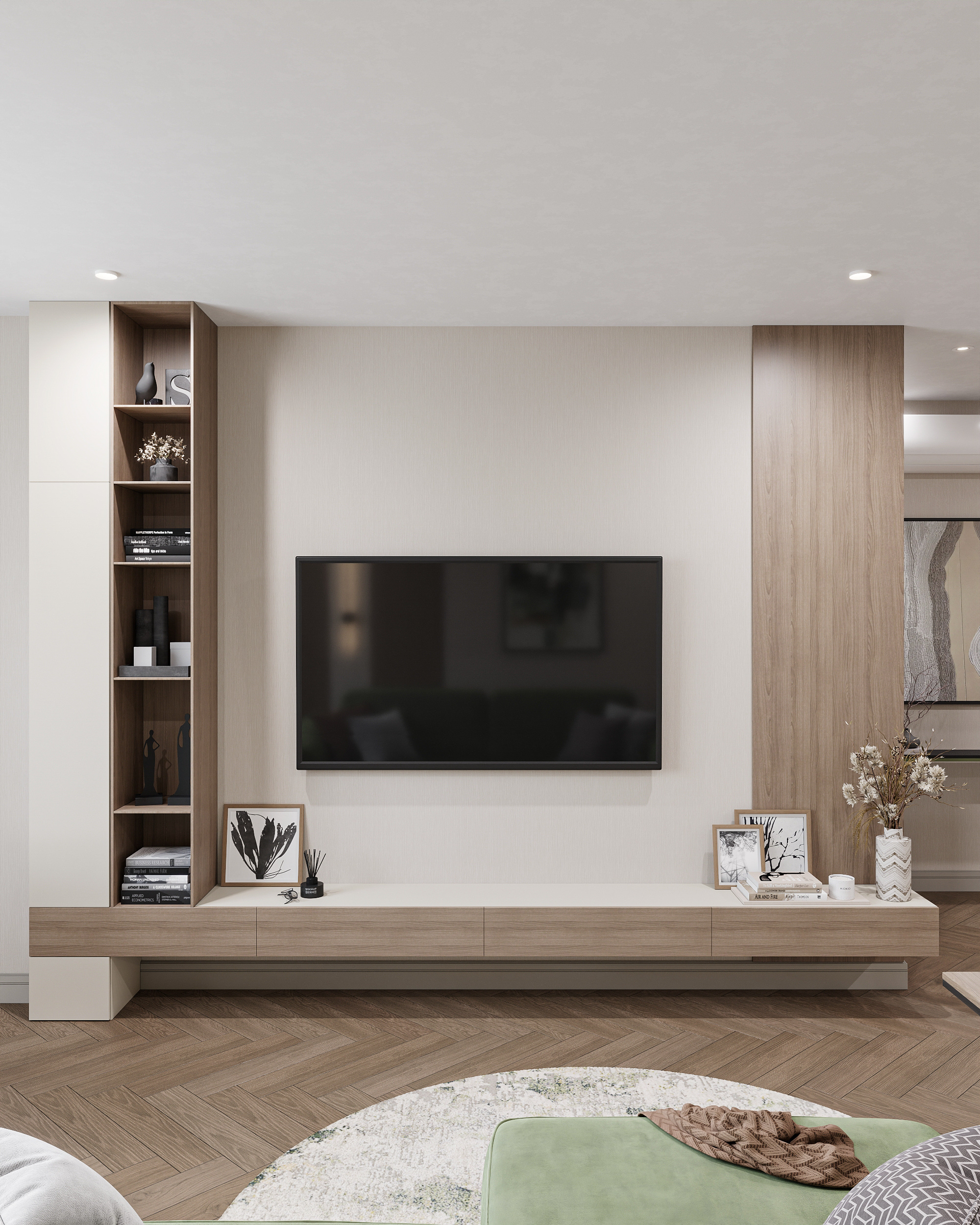 Квартира с оливковыми акцентами в ЖК Свобода г. Пенза