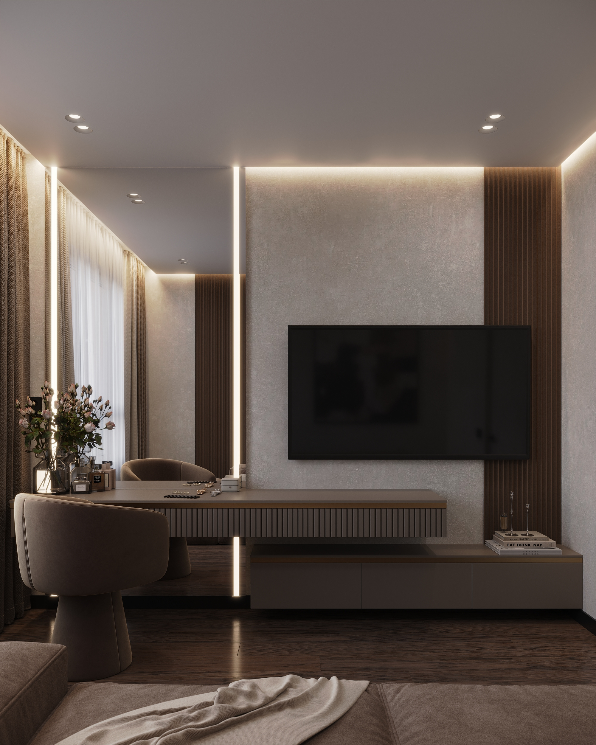 Квартира в шоколадных оттенках ЖК Норвуд г. Пенза