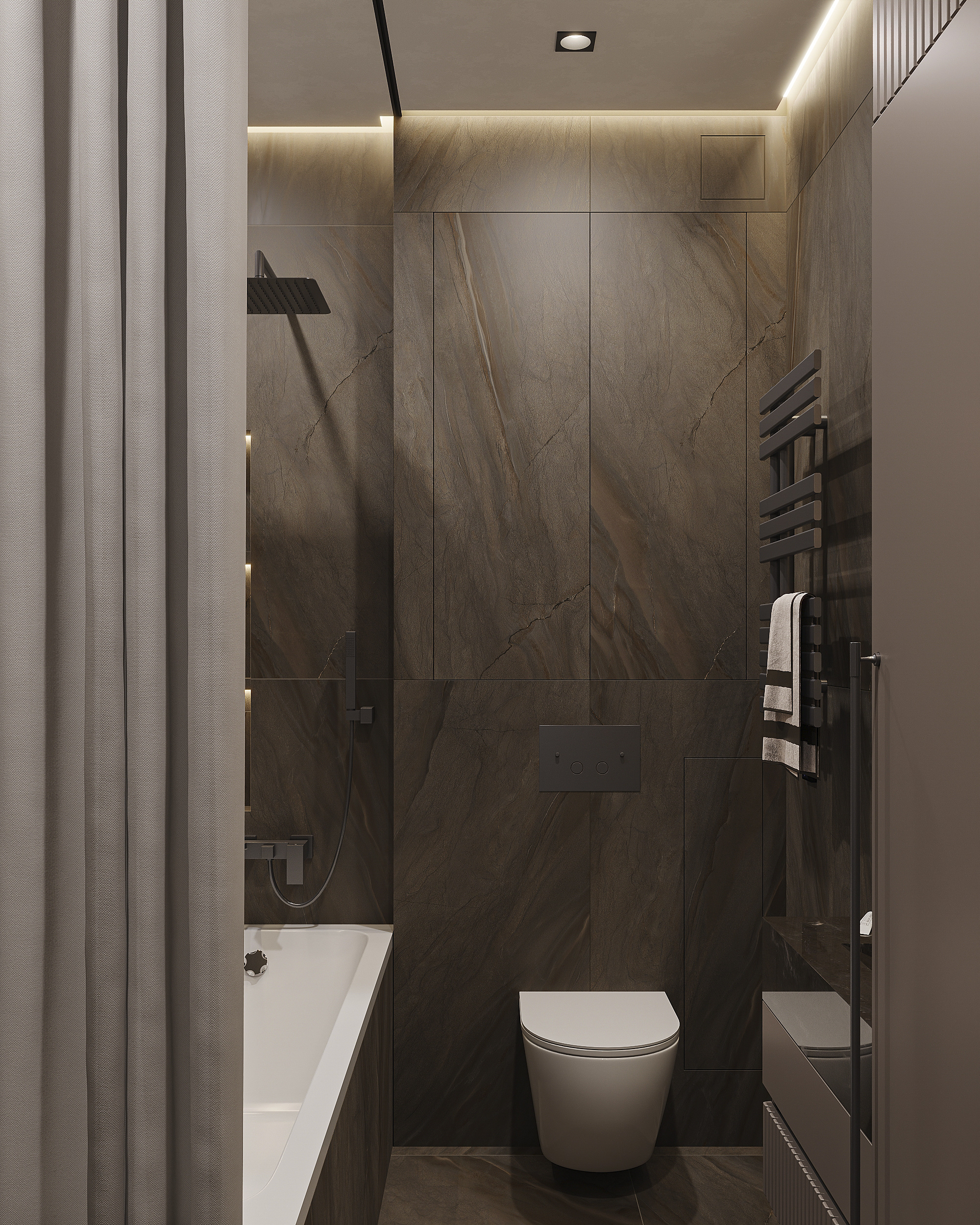 Квартира в шоколадных оттенках ЖК Норвуд г. Пенза