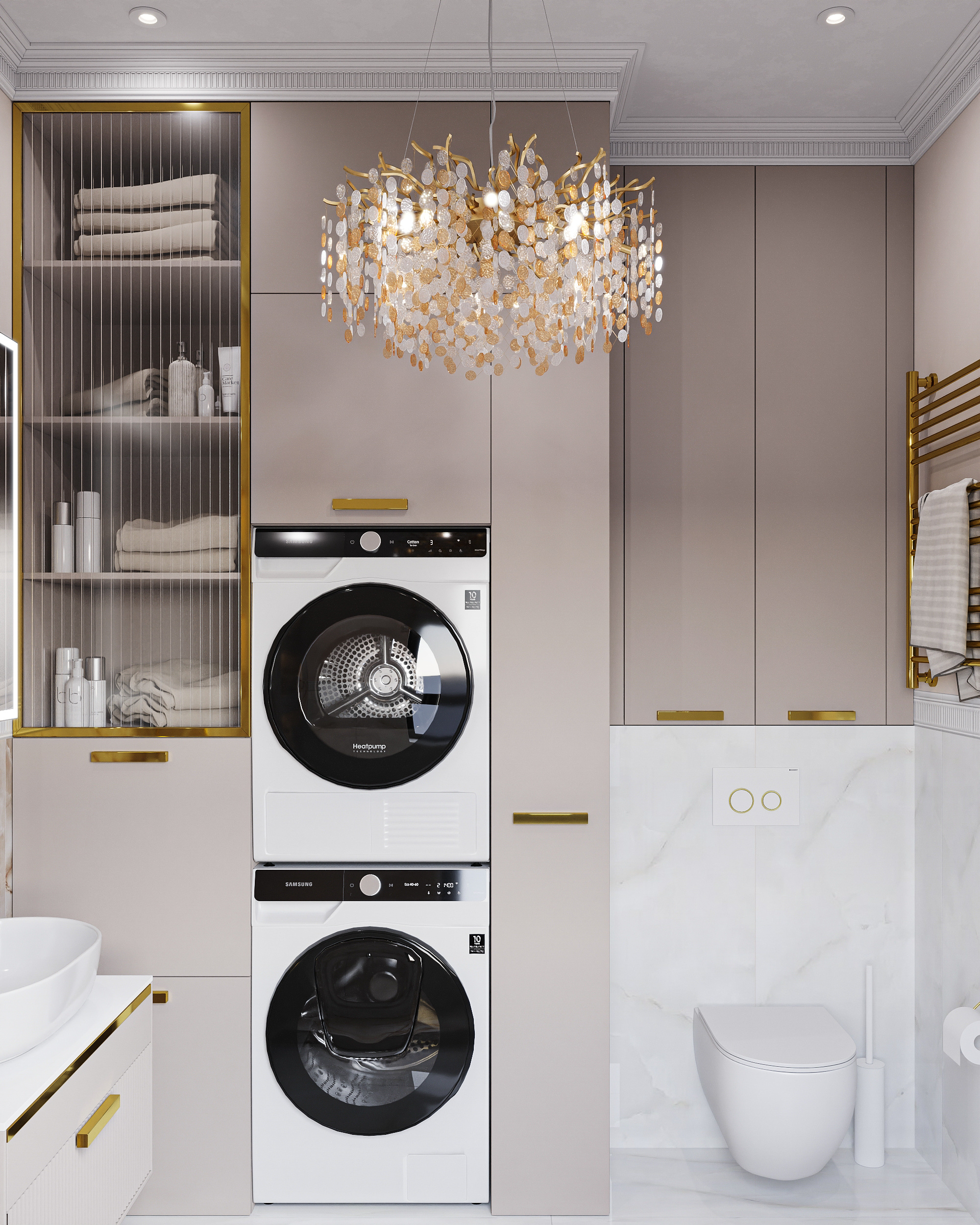 Квартира в карамельно - кофейной гамме  в ЖК HOLMS RESIDENCE