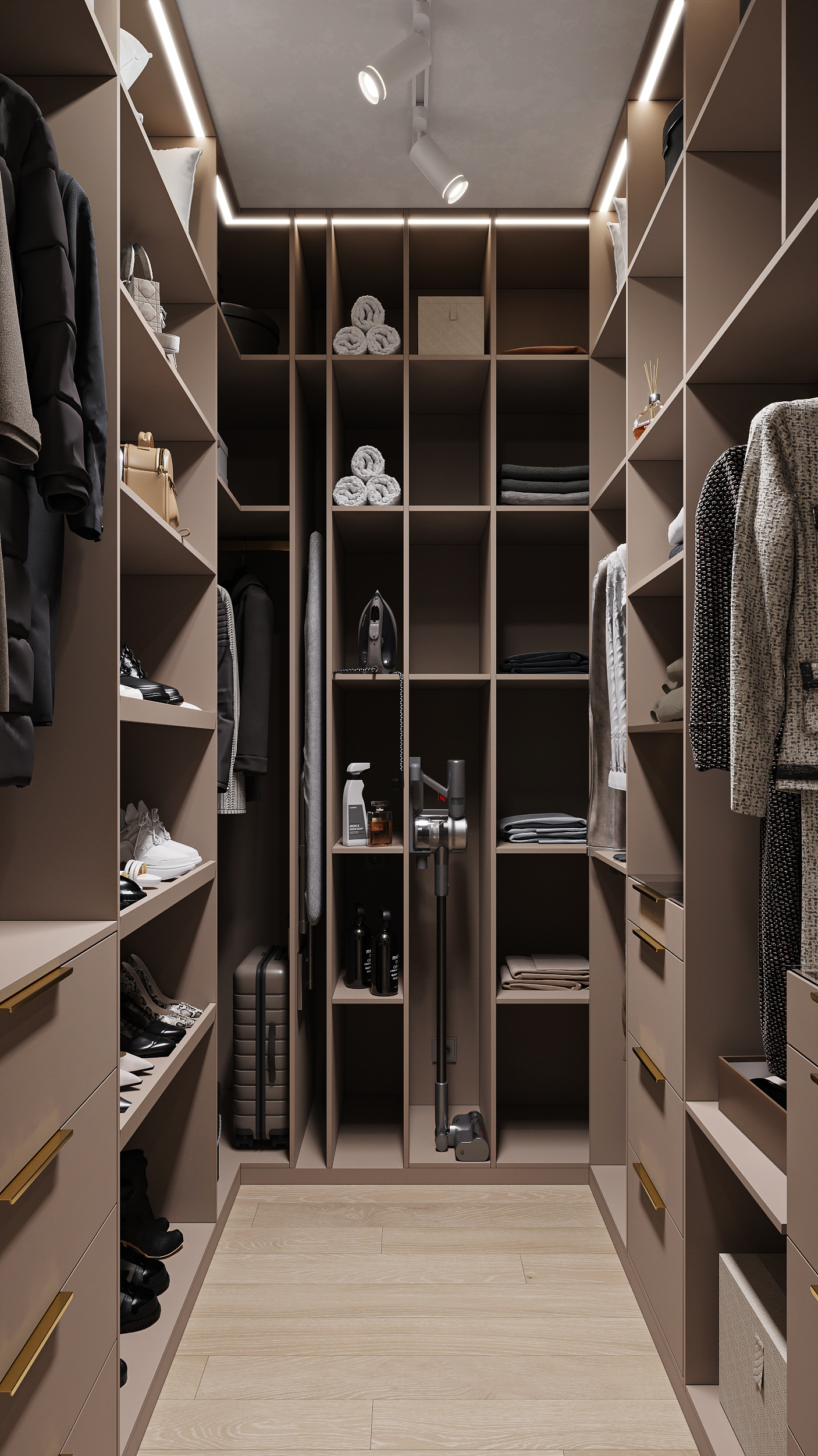 Квартира в карамельно - кофейной гамме  в ЖК HOLMS RESIDENCE