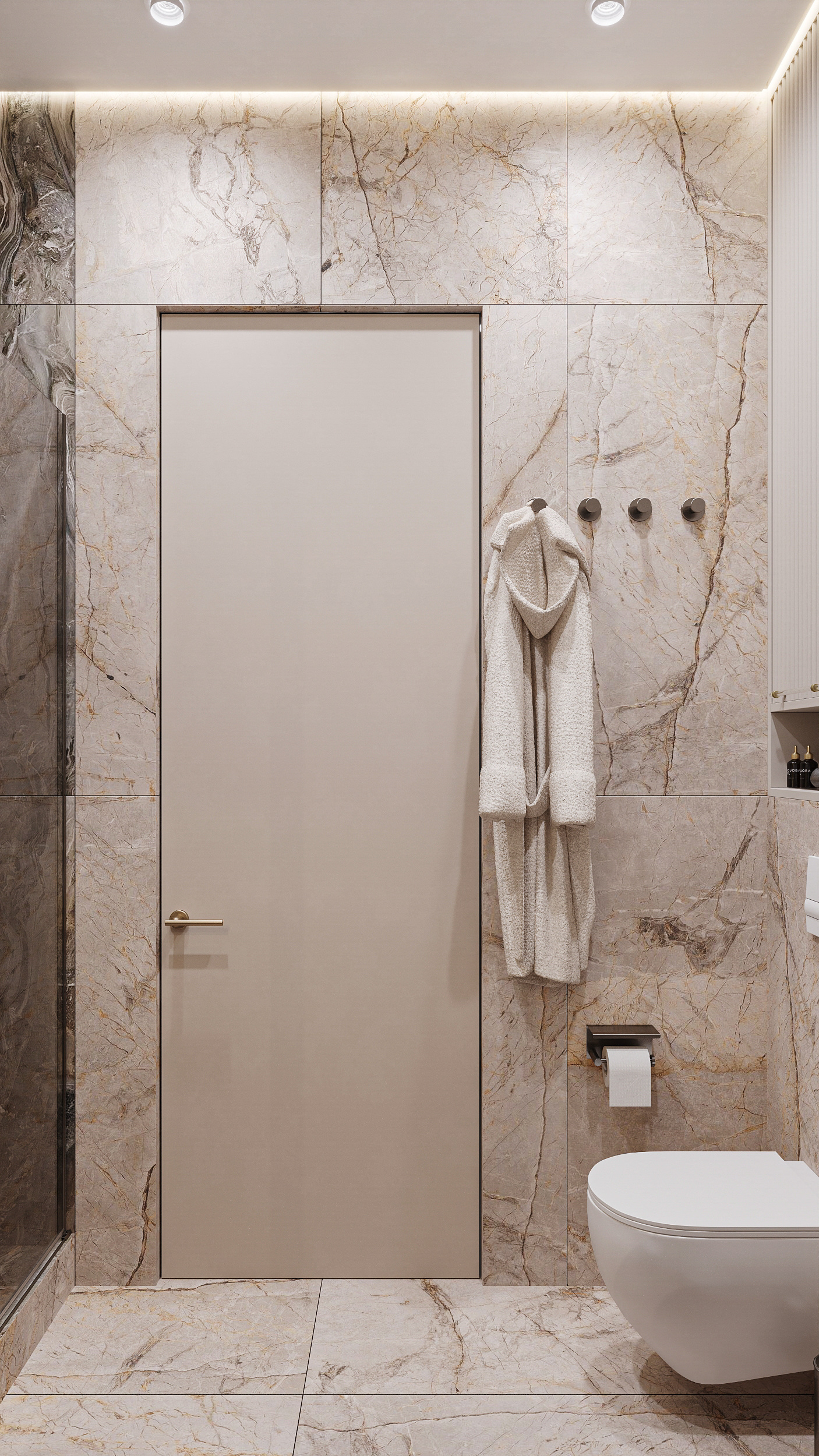 Квартира в карамельно - кофейной гамме  в ЖК HOLMS RESIDENCE