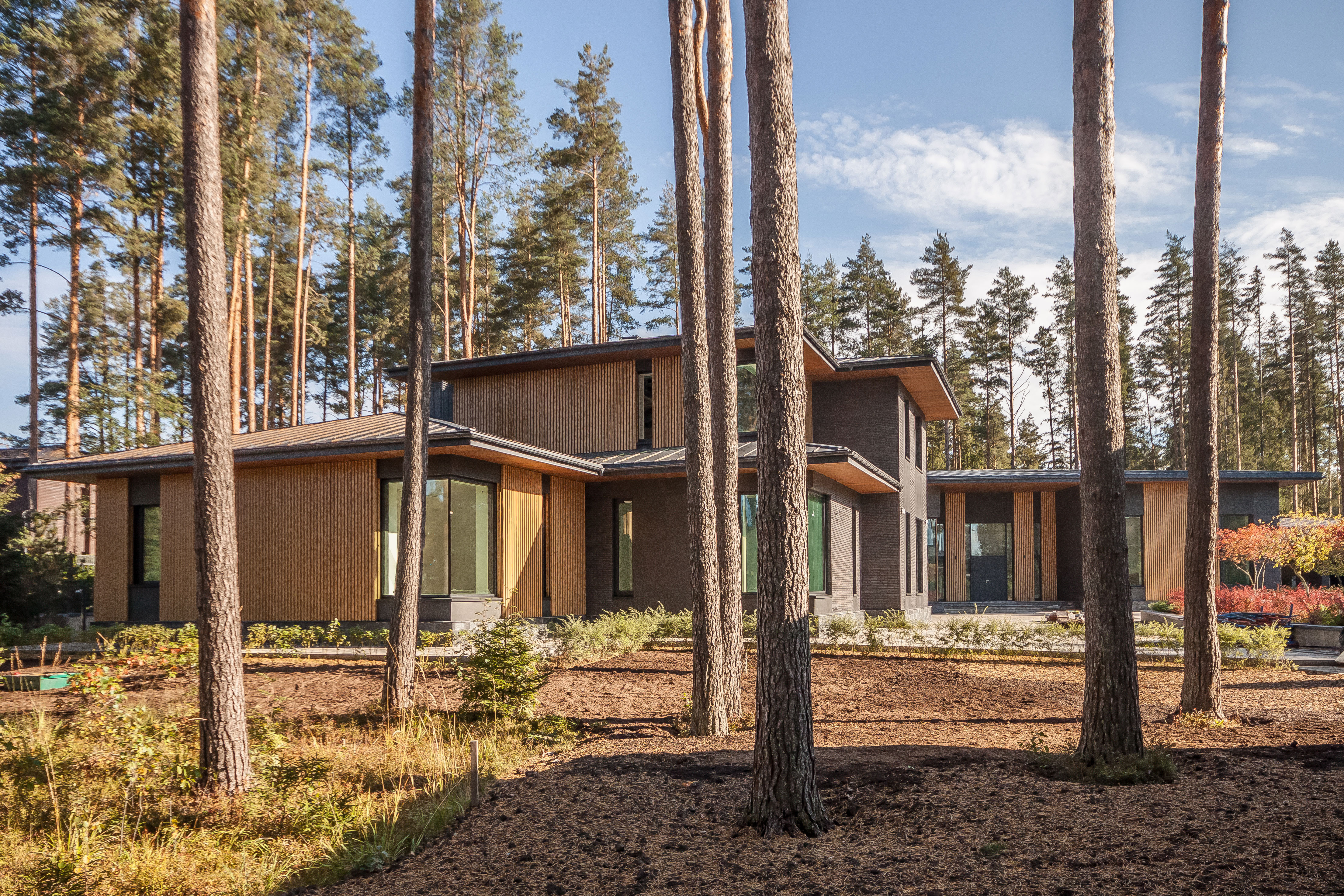 Обложка проекта: Вилла с беседкой в Охтинском Парке