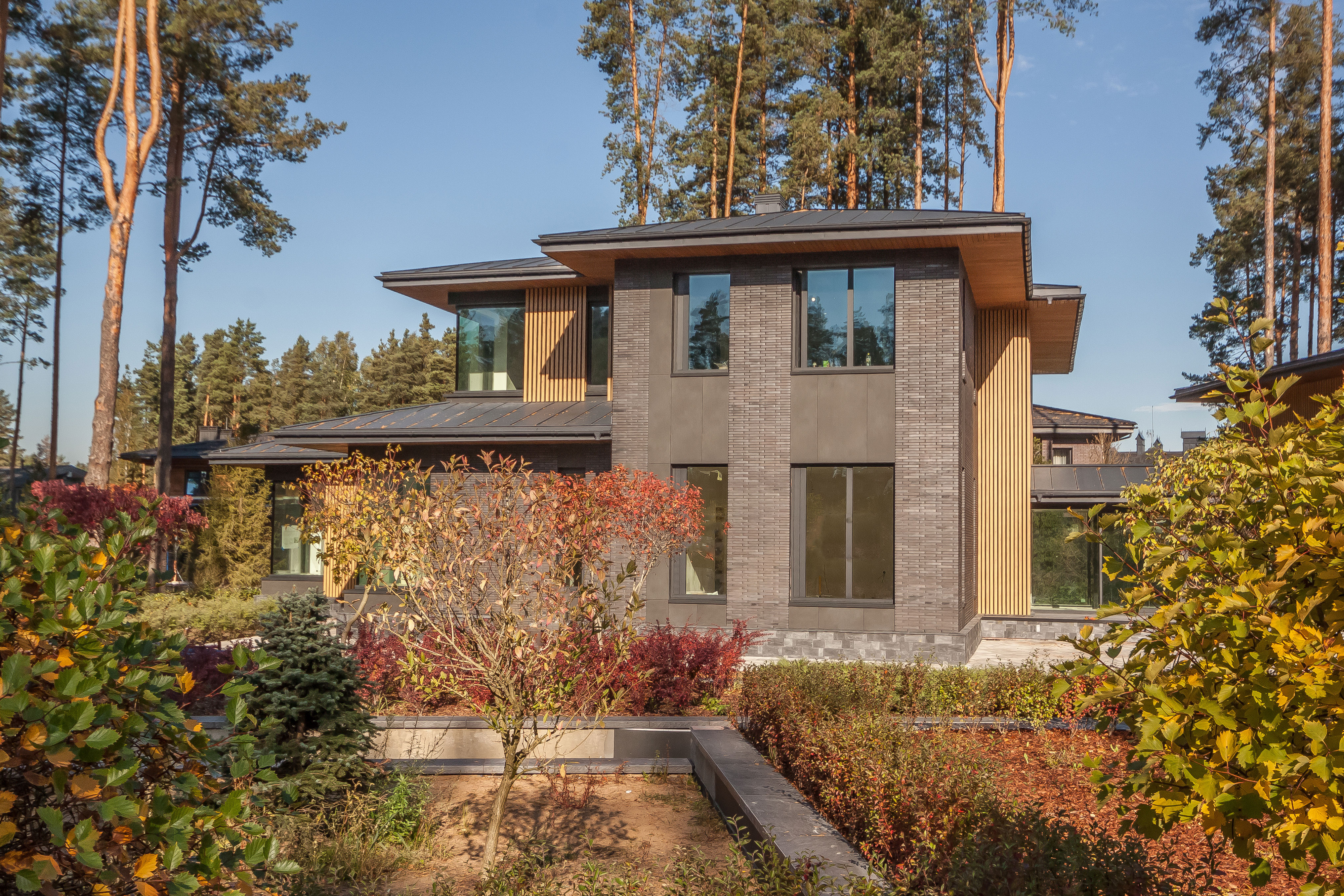 Вилла с беседкой в Охтинском Парке