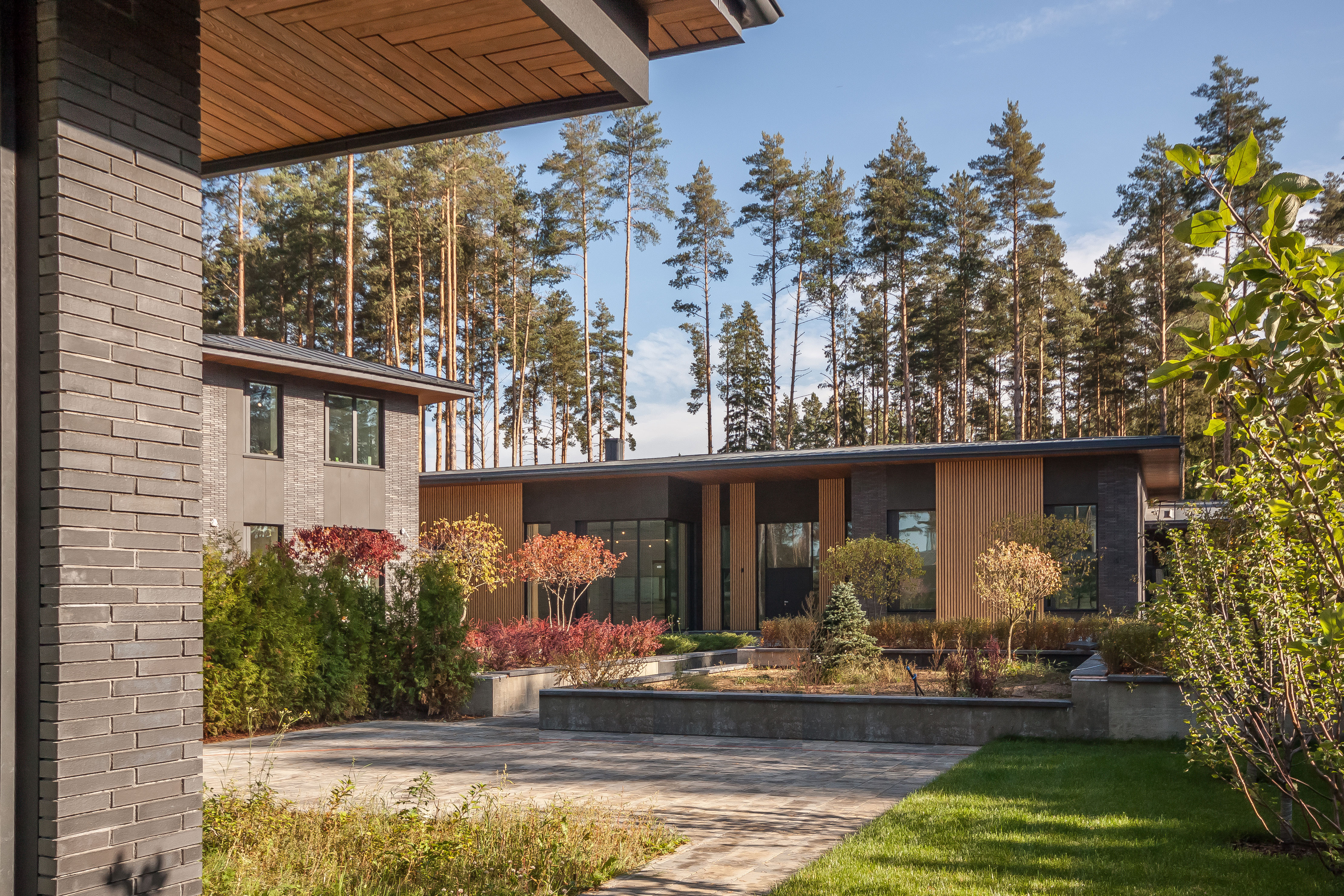 Вилла с беседкой в Охтинском Парке