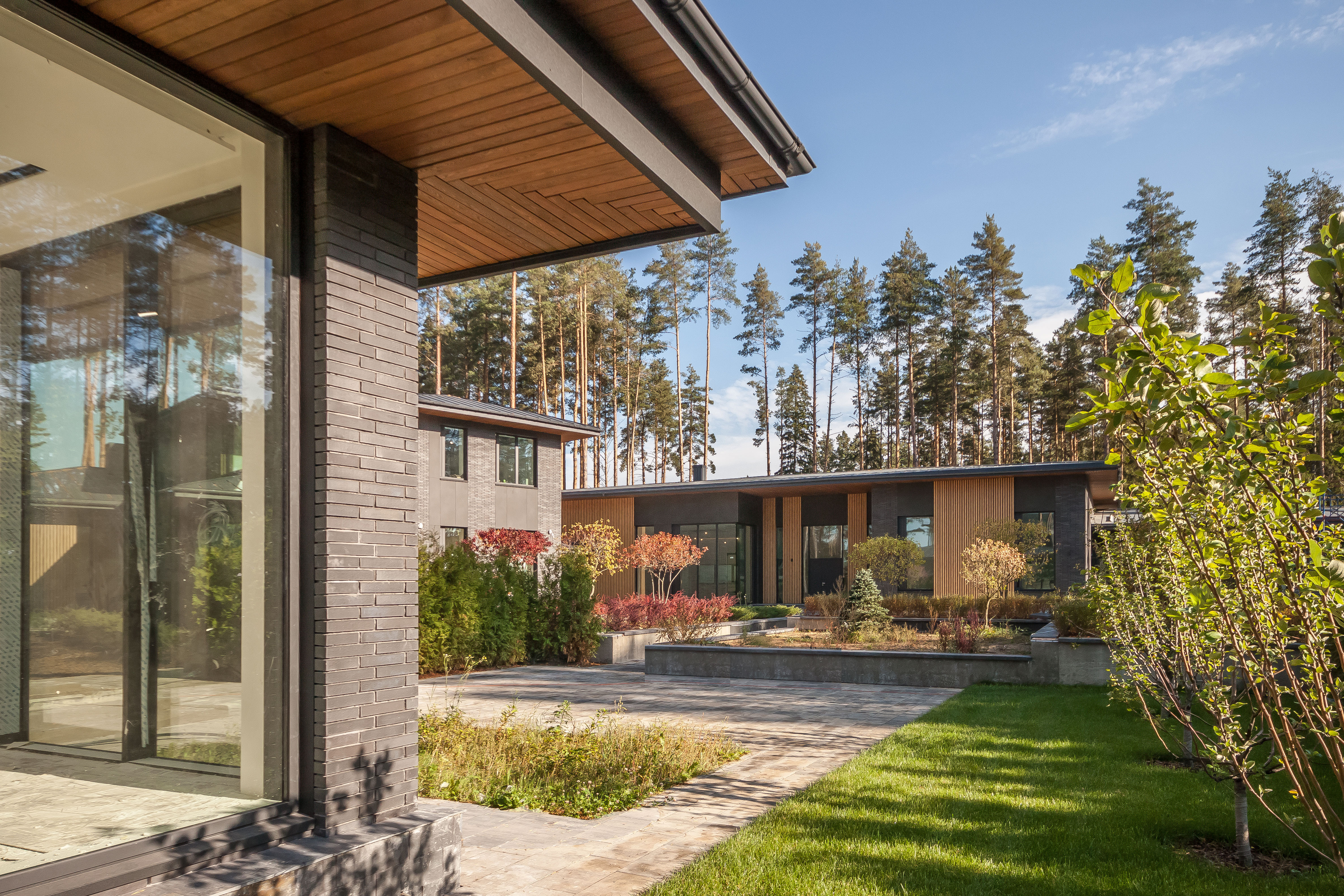 Вилла с беседкой в Охтинском Парке