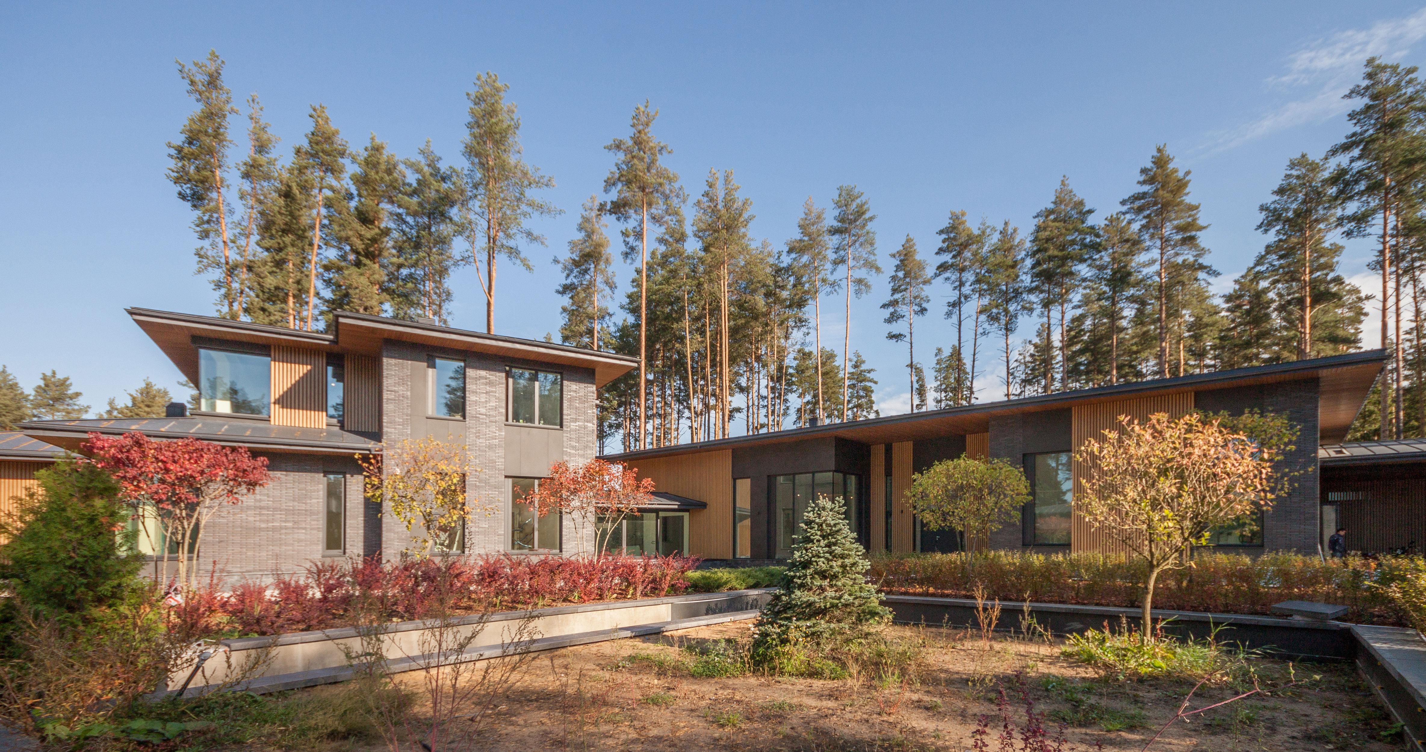 Вилла с беседкой в Охтинском Парке