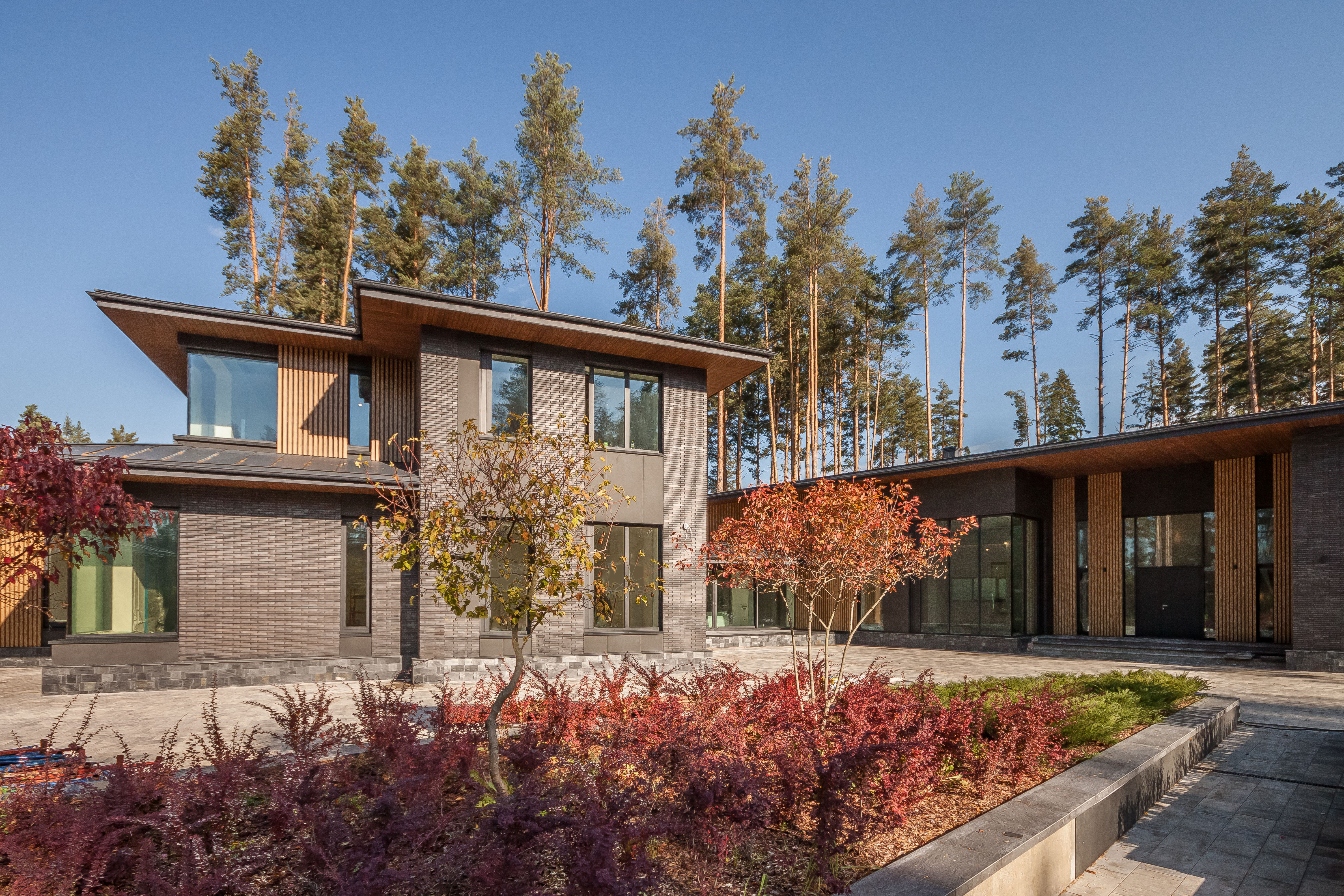 Вилла с беседкой в Охтинском Парке