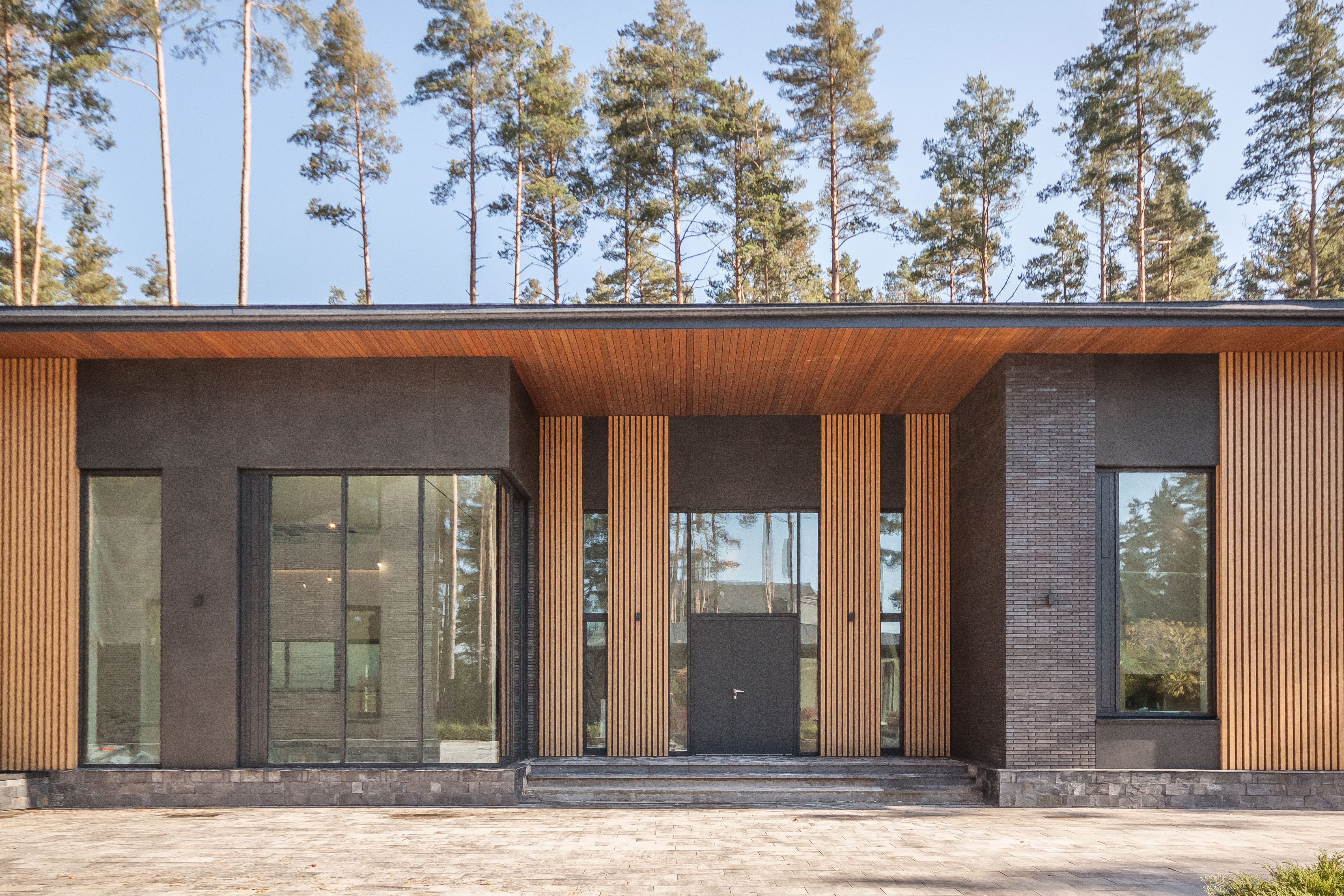 Вилла с беседкой в Охтинском Парке