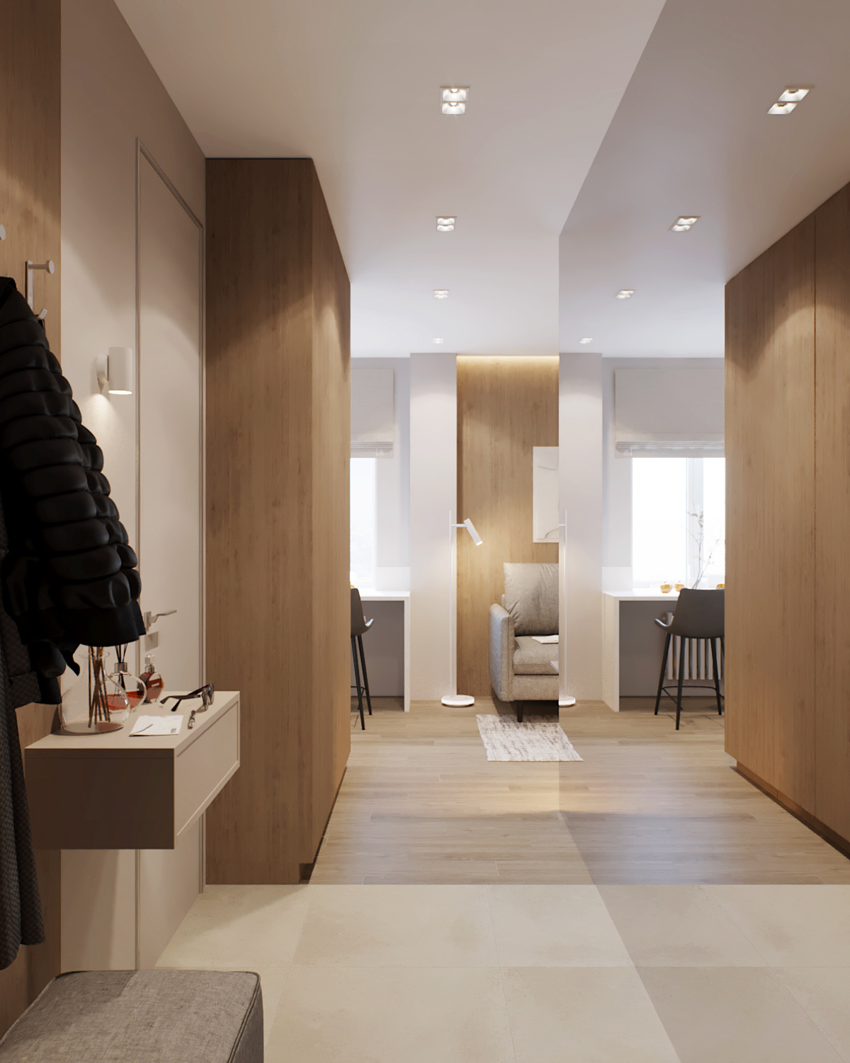 Реализованный проект квартиры 30кв.м.