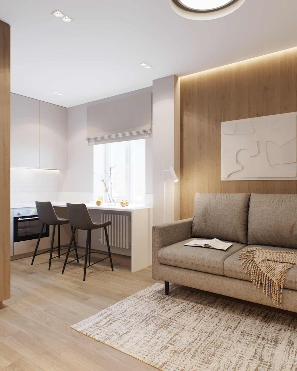 Реализованный проект квартиры 30кв.м.